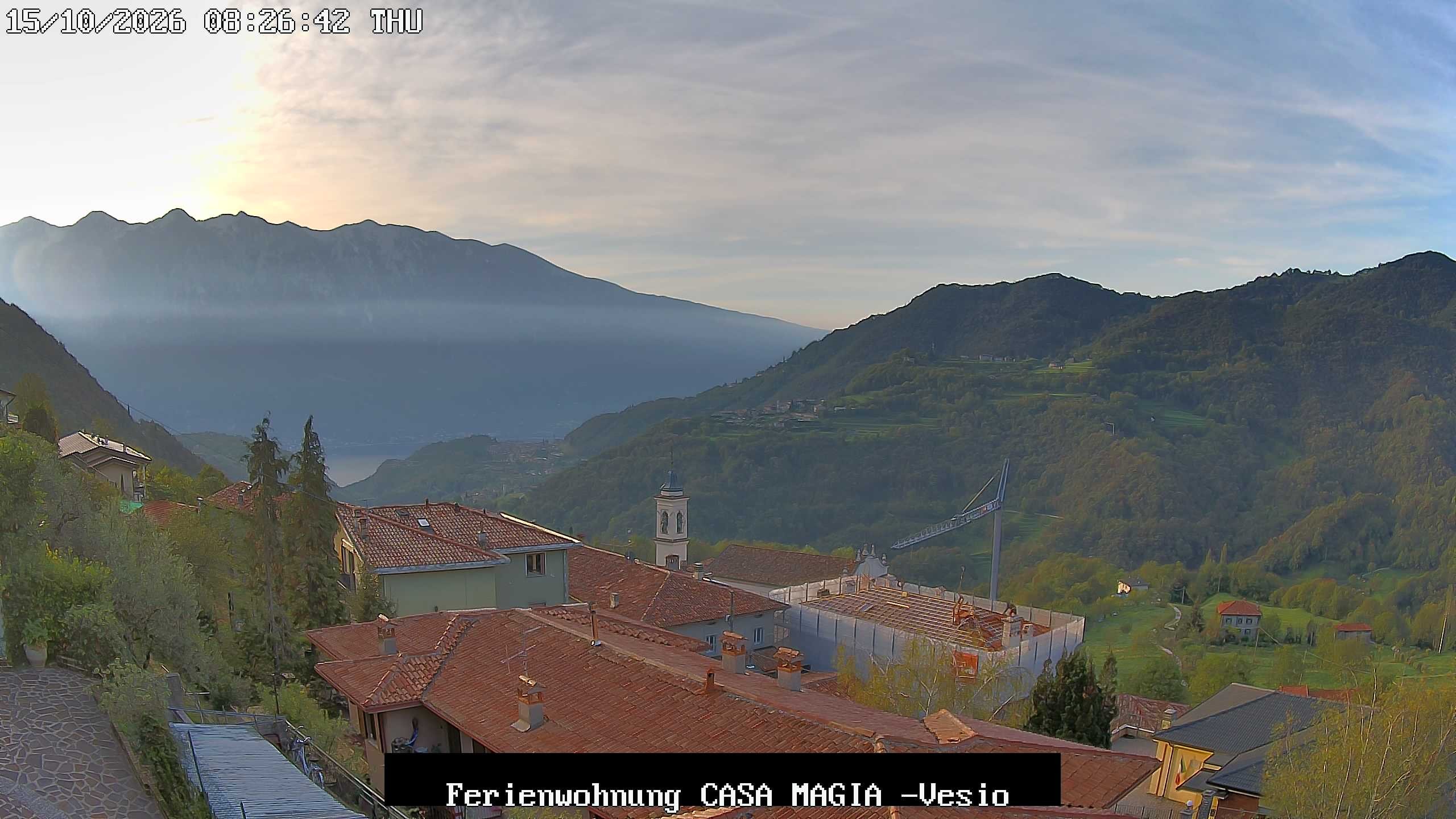 Archiv Foto Gardasee: Webcam Casa Magia in Vesio, Tremosine sul Garda