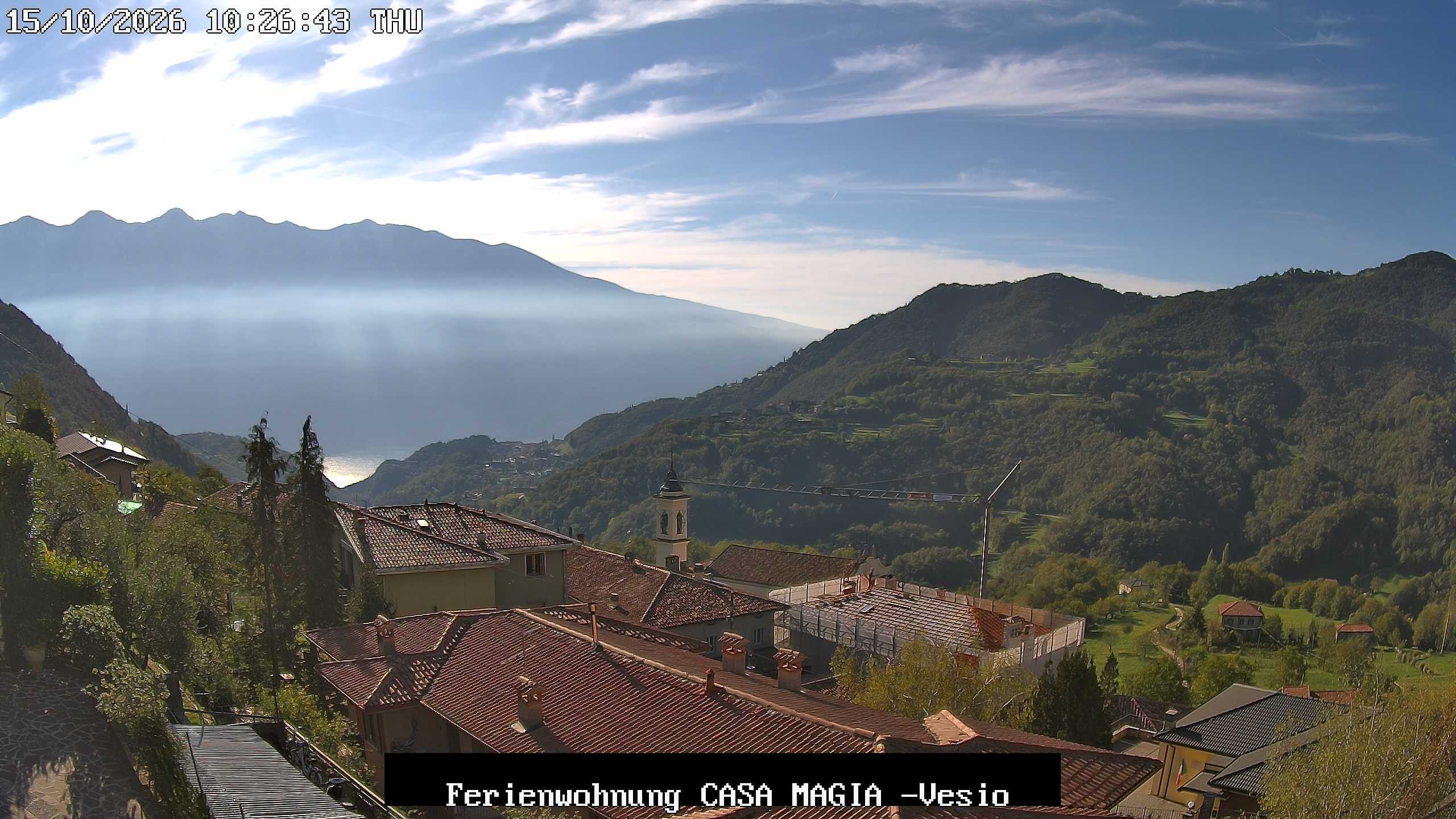 Archived image Webcam Lake Garda Casa Magia, Tremosine sul Garda