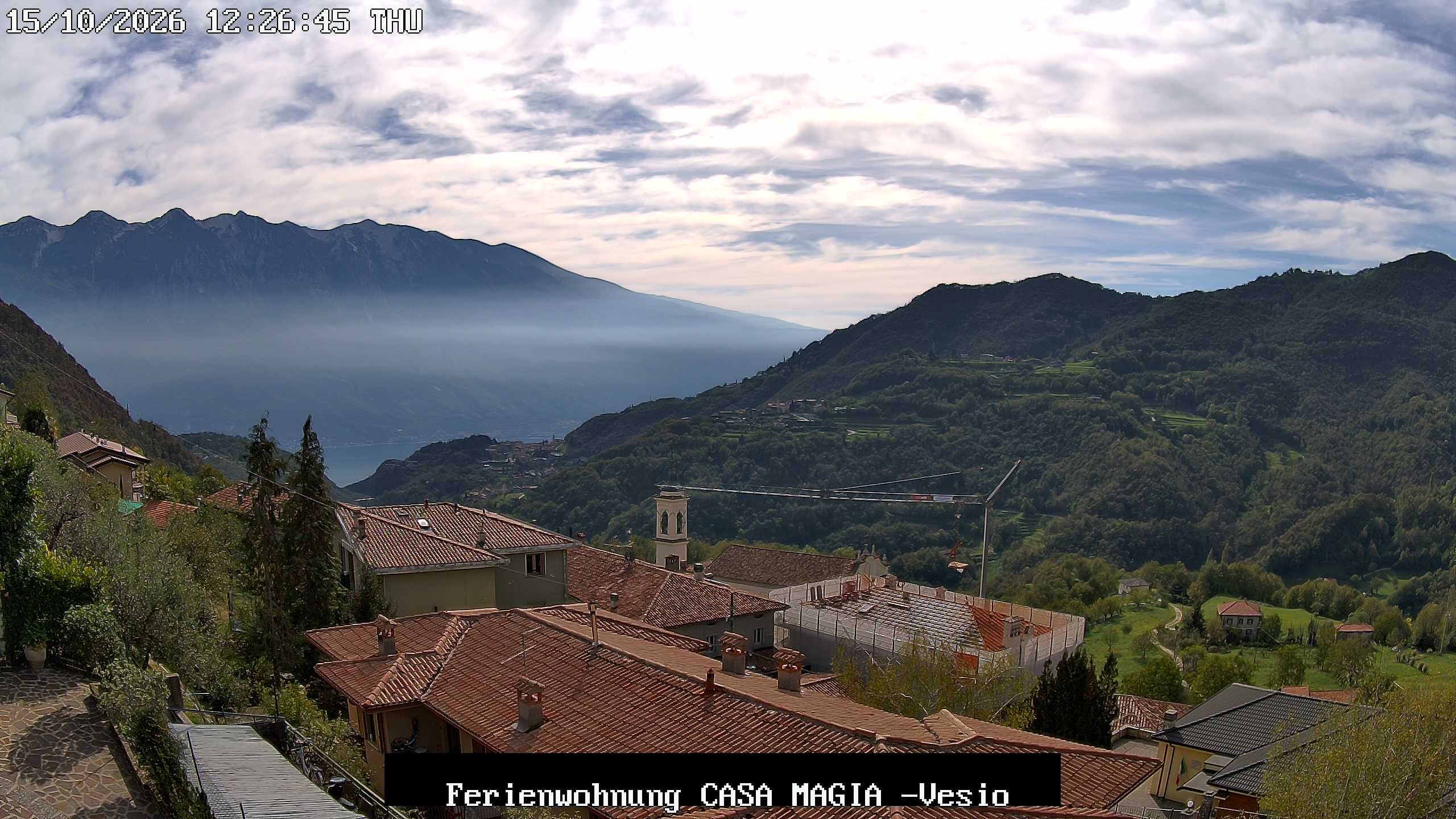 Archiv Foto Gardasee: Webcam Casa Magia in Vesio, Tremosine sul Garda