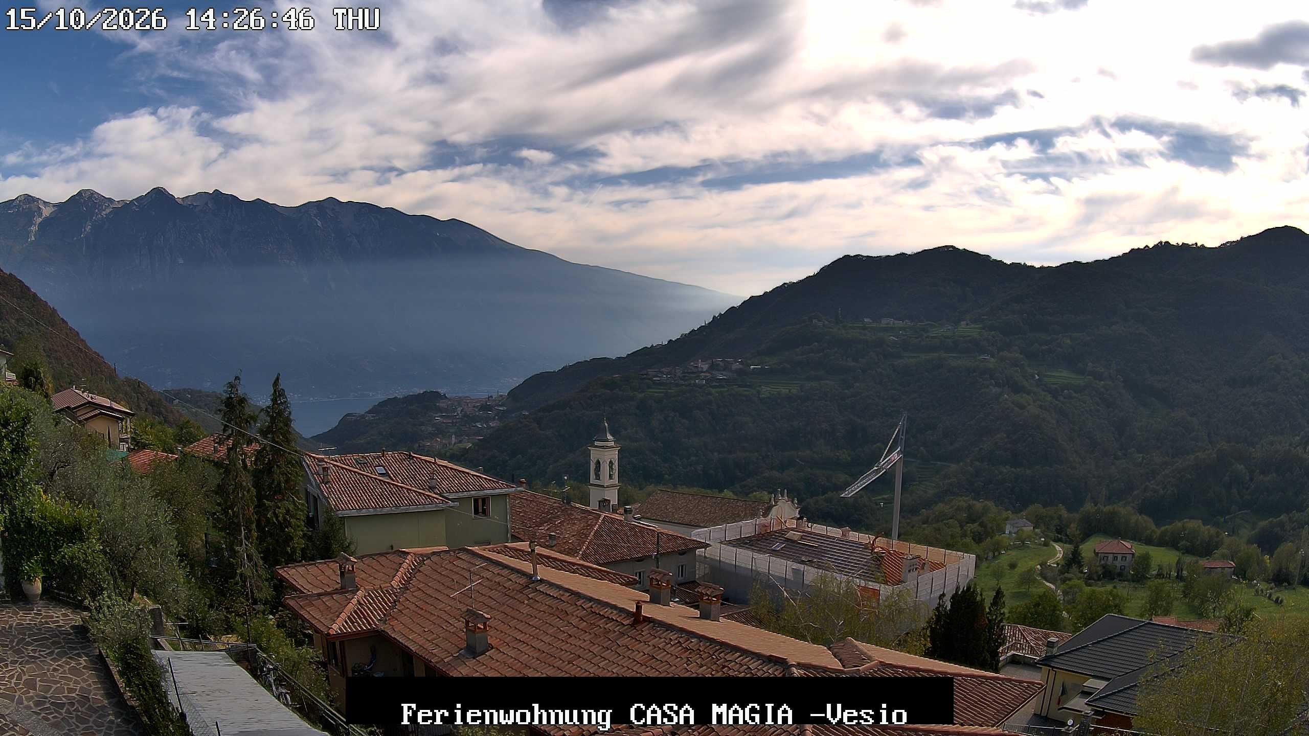 Archiv Foto Gardasee: Webcam Casa Magia in Vesio, Tremosine sul Garda