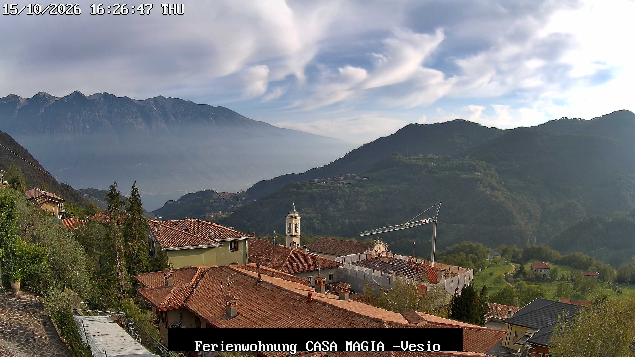 Archiv Foto Gardasee: Webcam Casa Magia in Vesio, Tremosine sul Garda