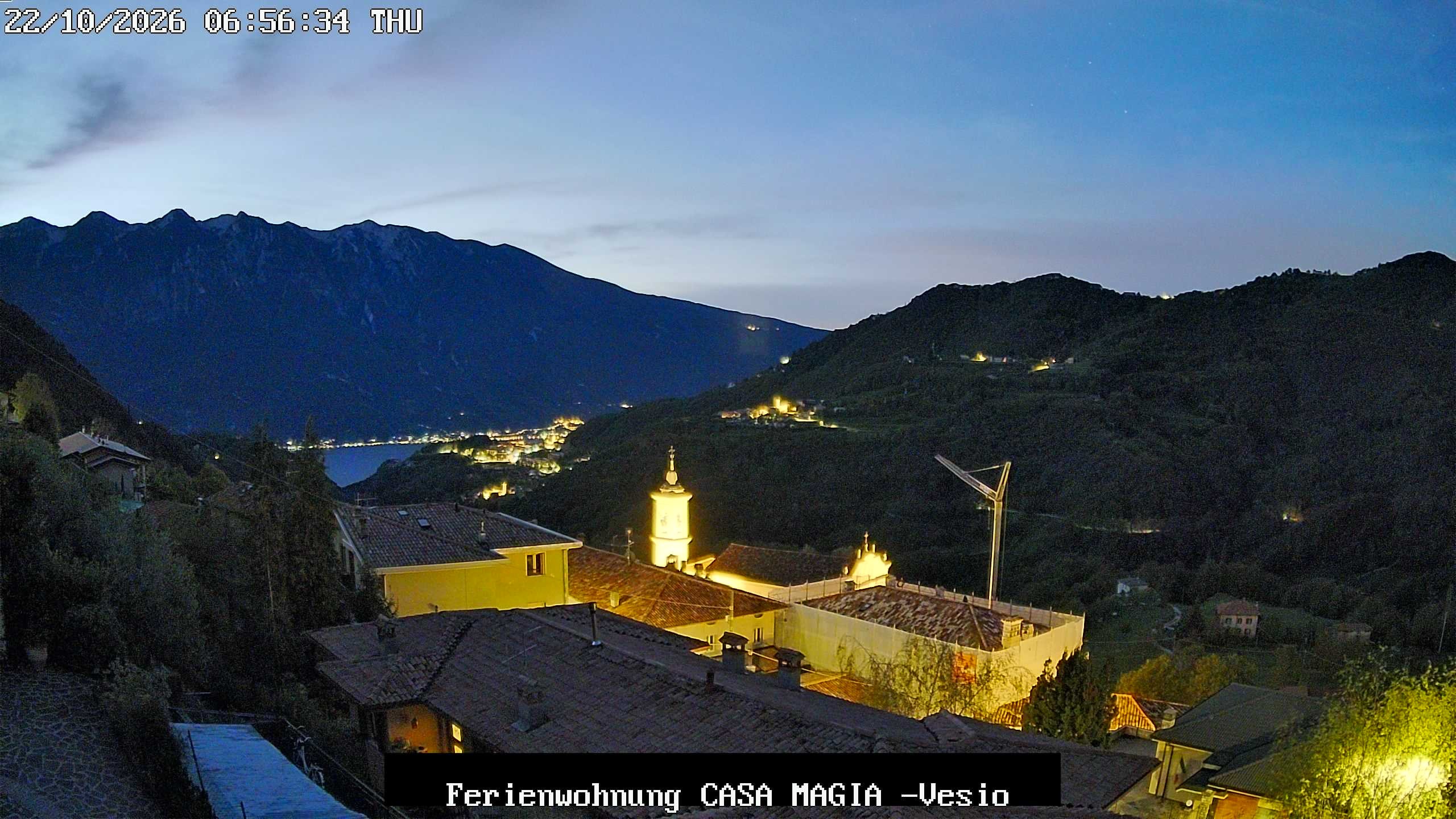 Archived image Webcam Lake Garda Casa Magia, Tremosine sul Garda
