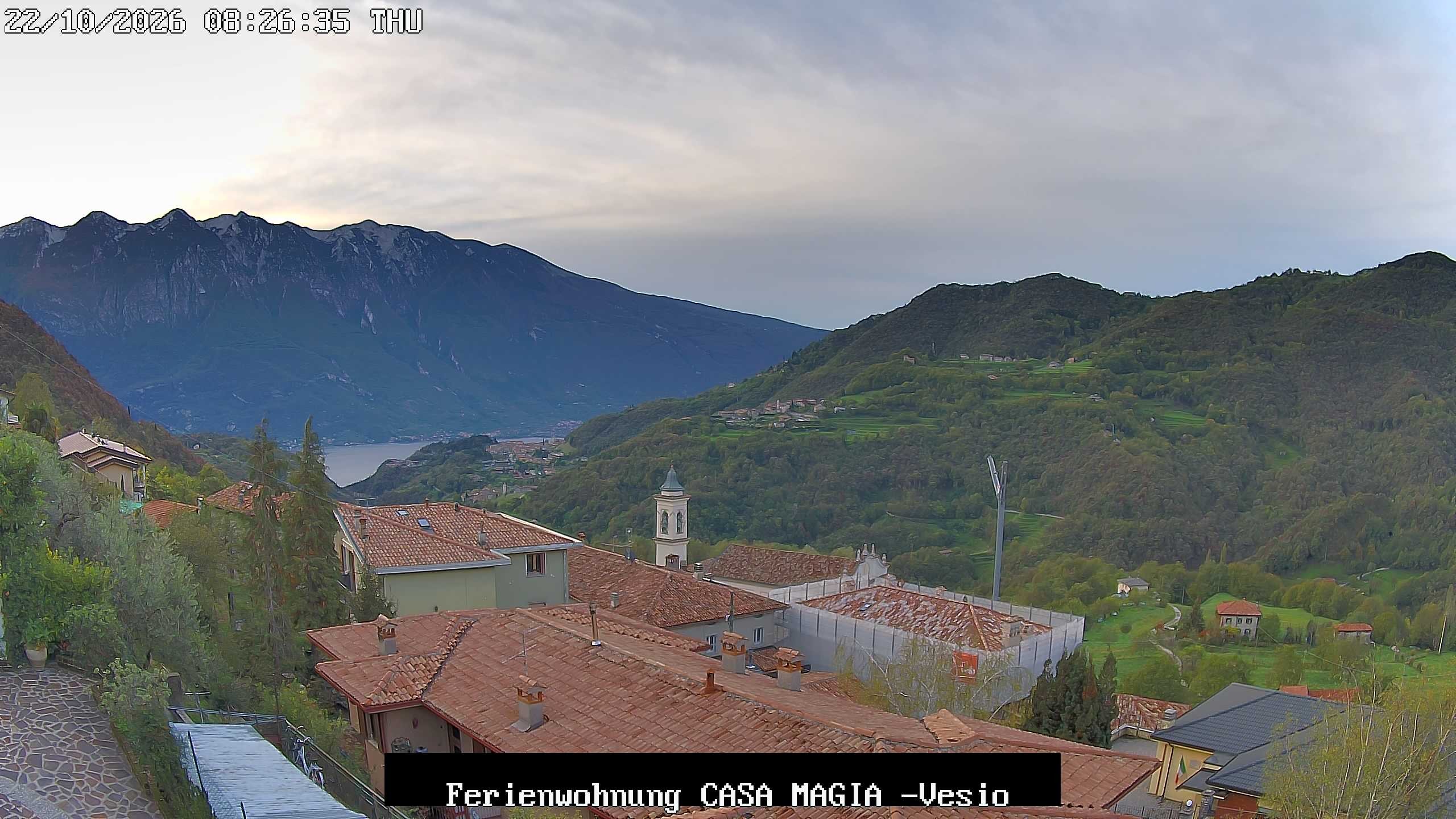 Archived image Webcam Lake Garda Casa Magia, Tremosine sul Garda