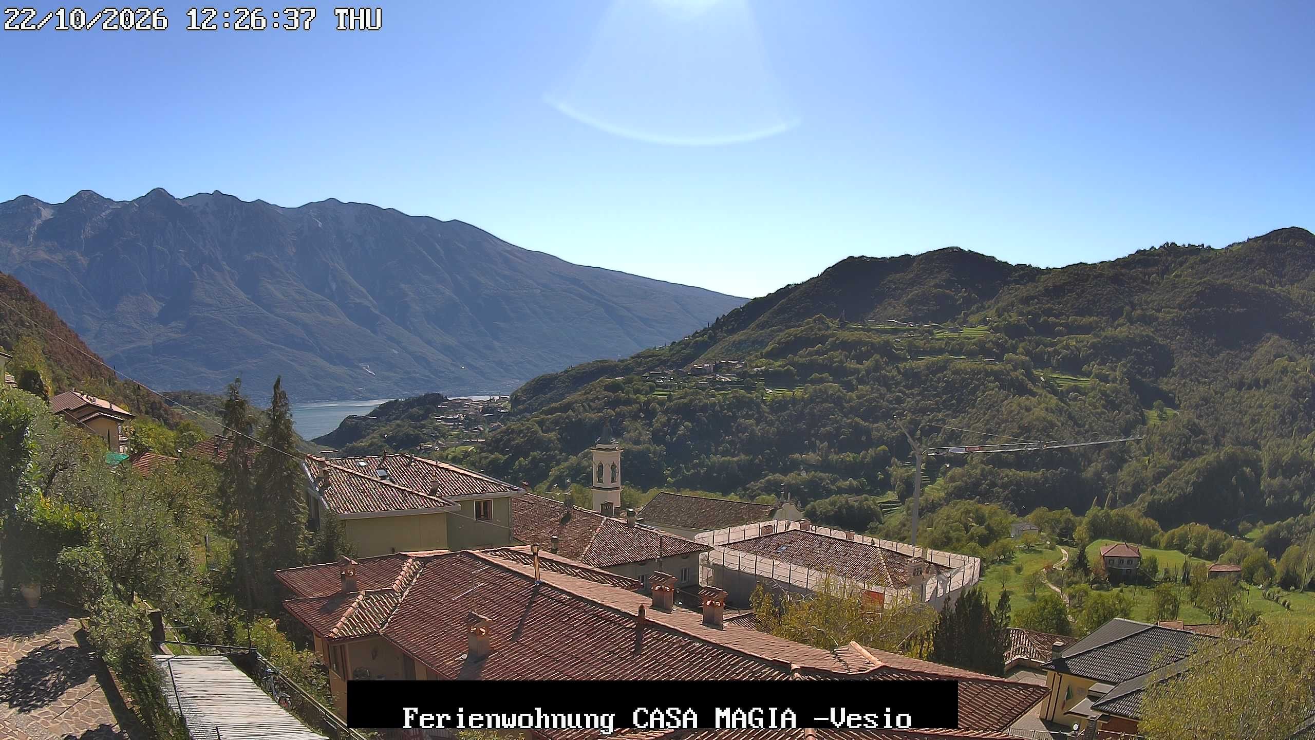 Archived image Webcam Lake Garda Casa Magia, Tremosine sul Garda