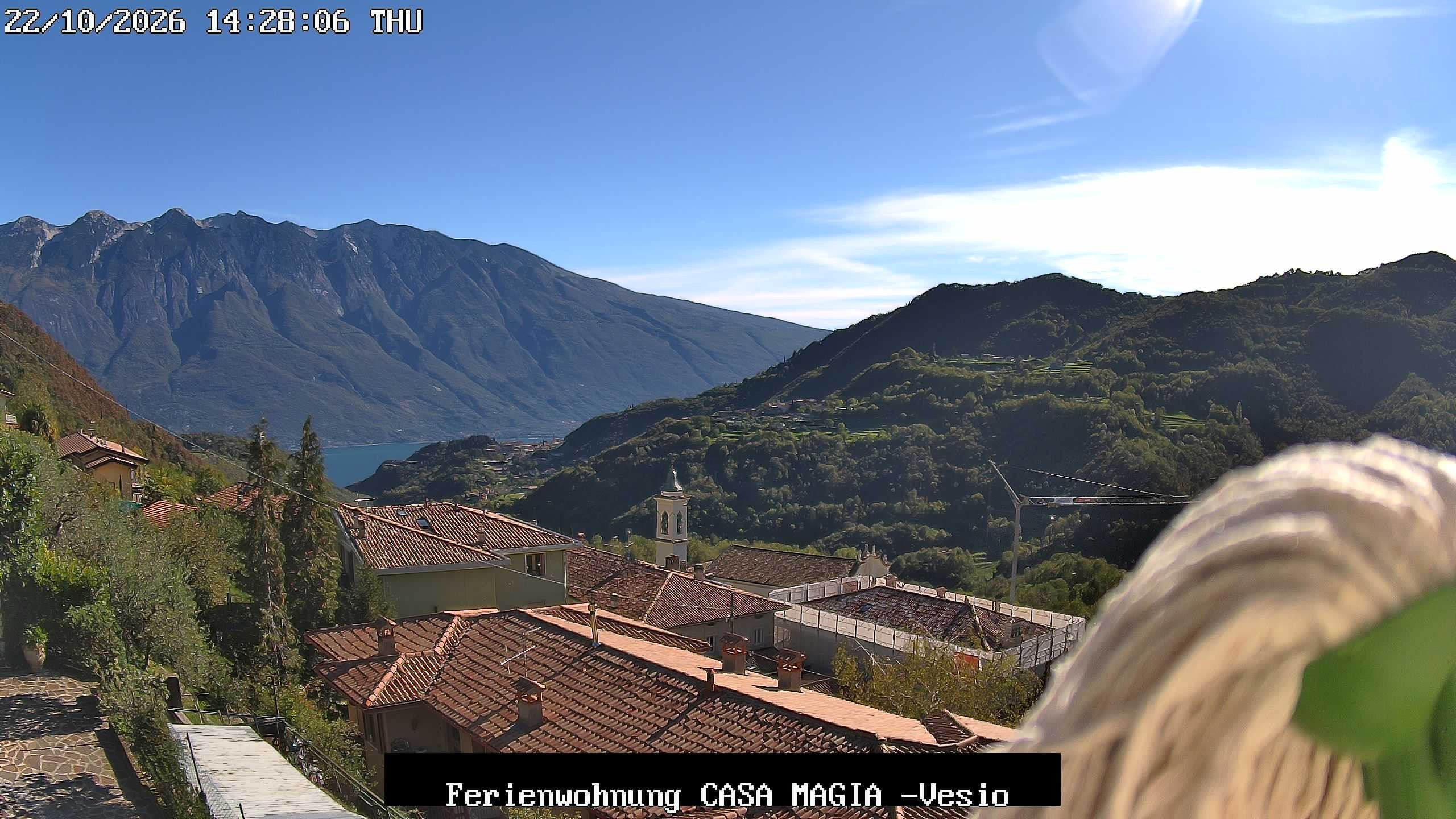 Archived image Webcam Lake Garda Casa Magia, Tremosine sul Garda