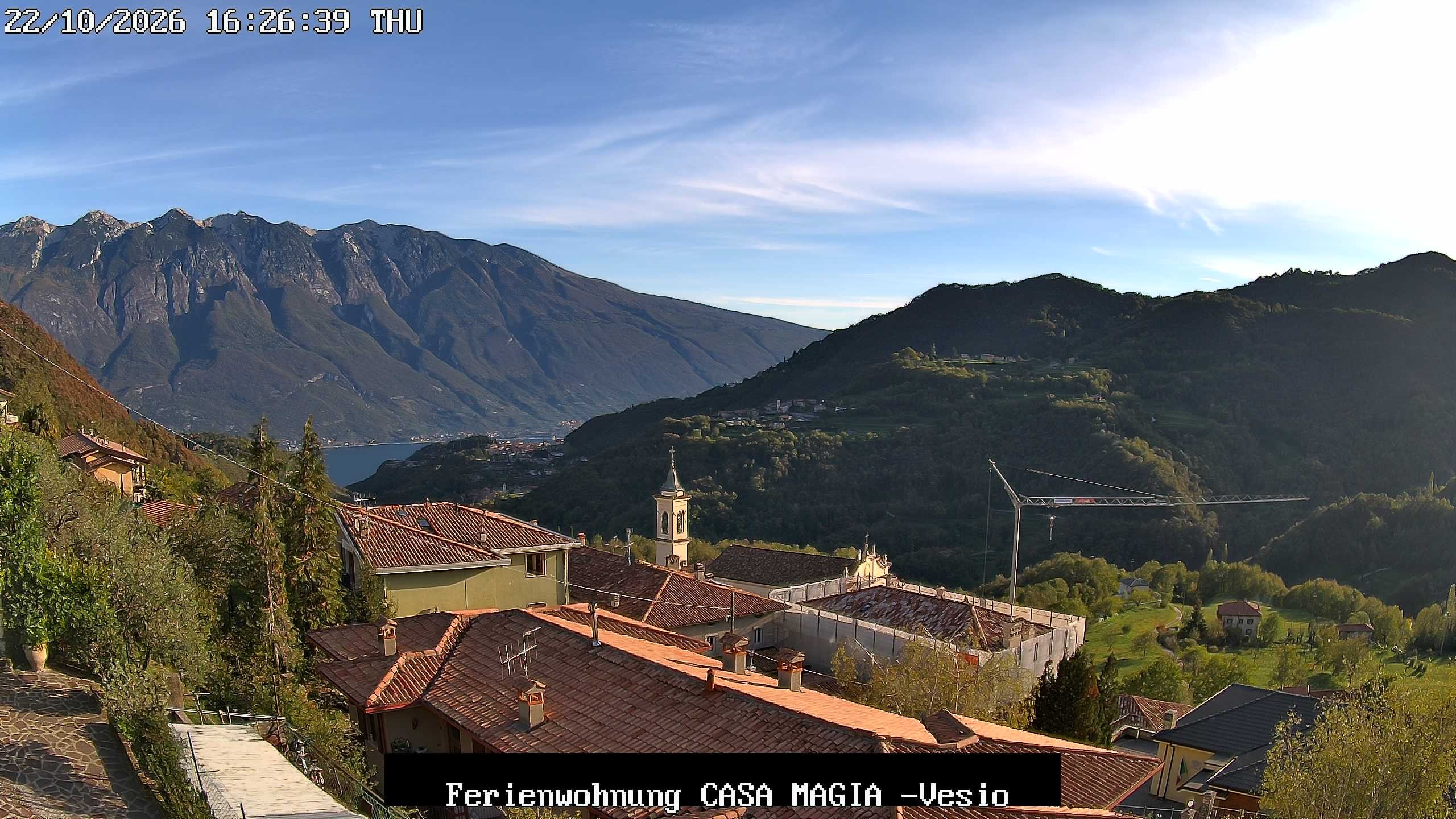 Archiv Foto Gardasee: Webcam Casa Magia in Vesio, Tremosine sul Garda