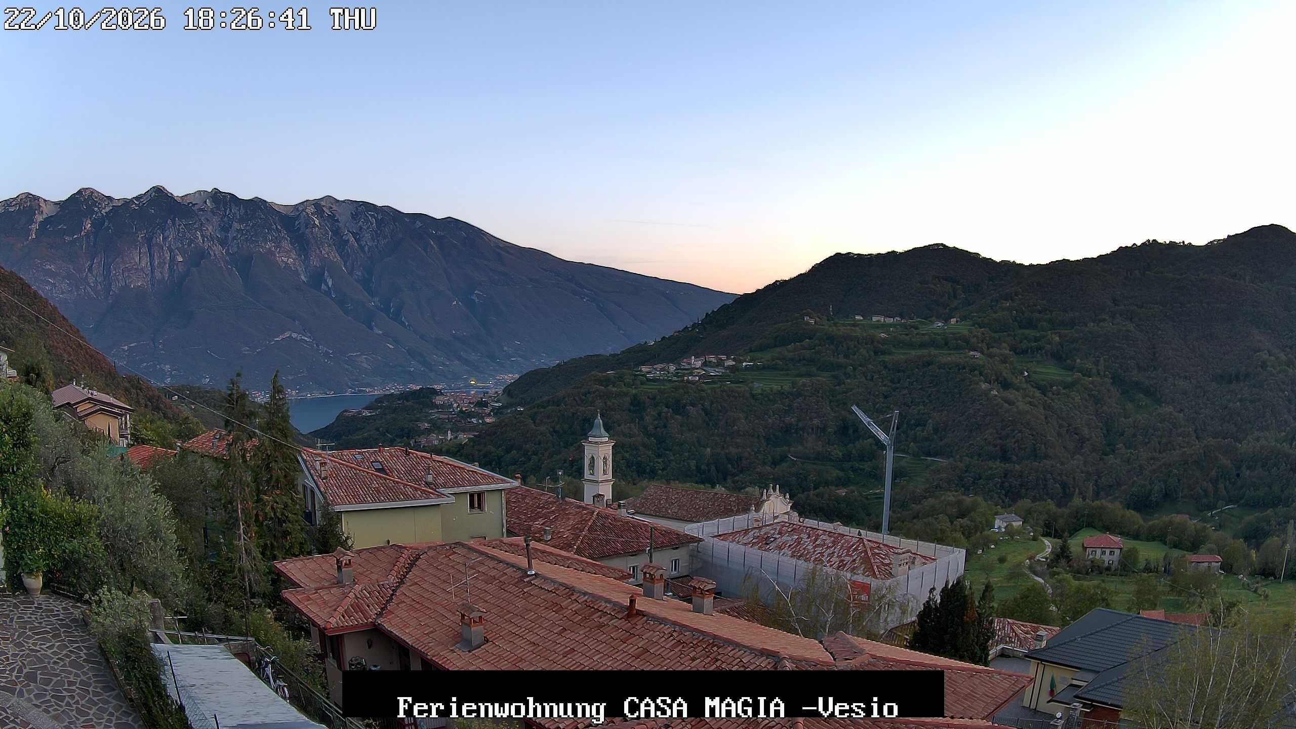 Archiv Foto Gardasee: Webcam Casa Magia in Vesio, Tremosine sul Garda