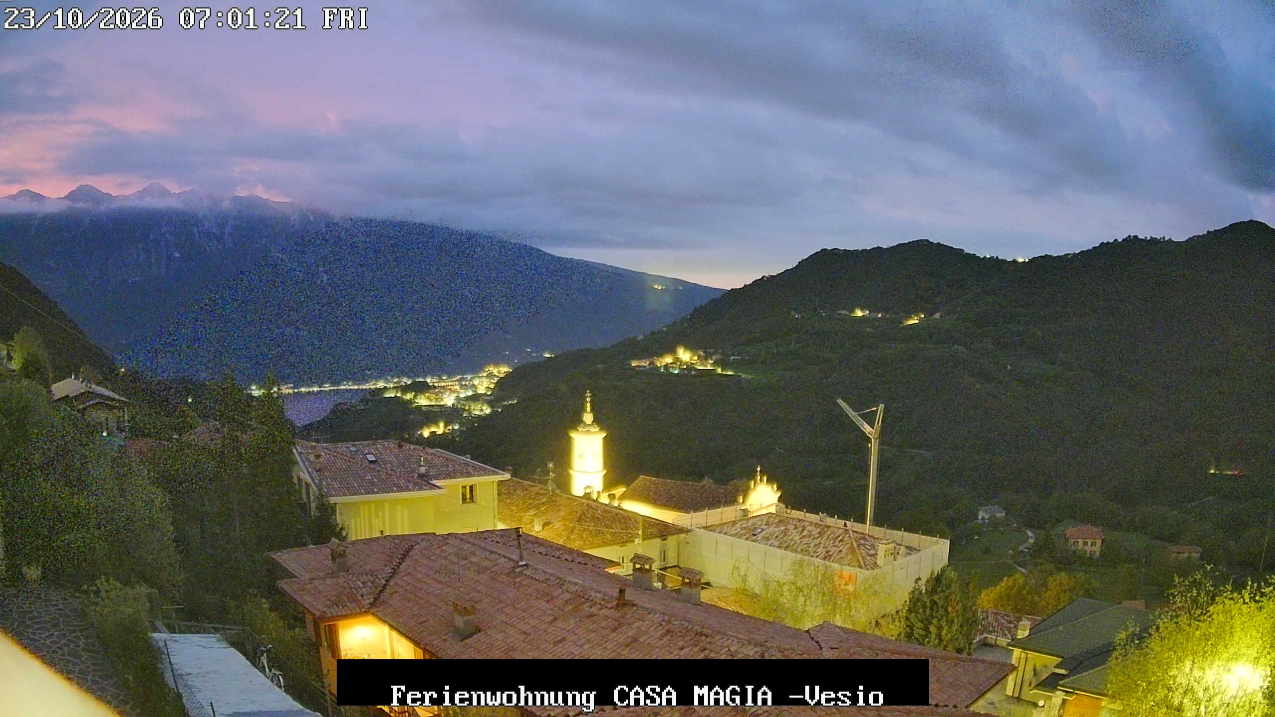 Archived image Webcam Lake Garda Casa Magia, Tremosine sul Garda