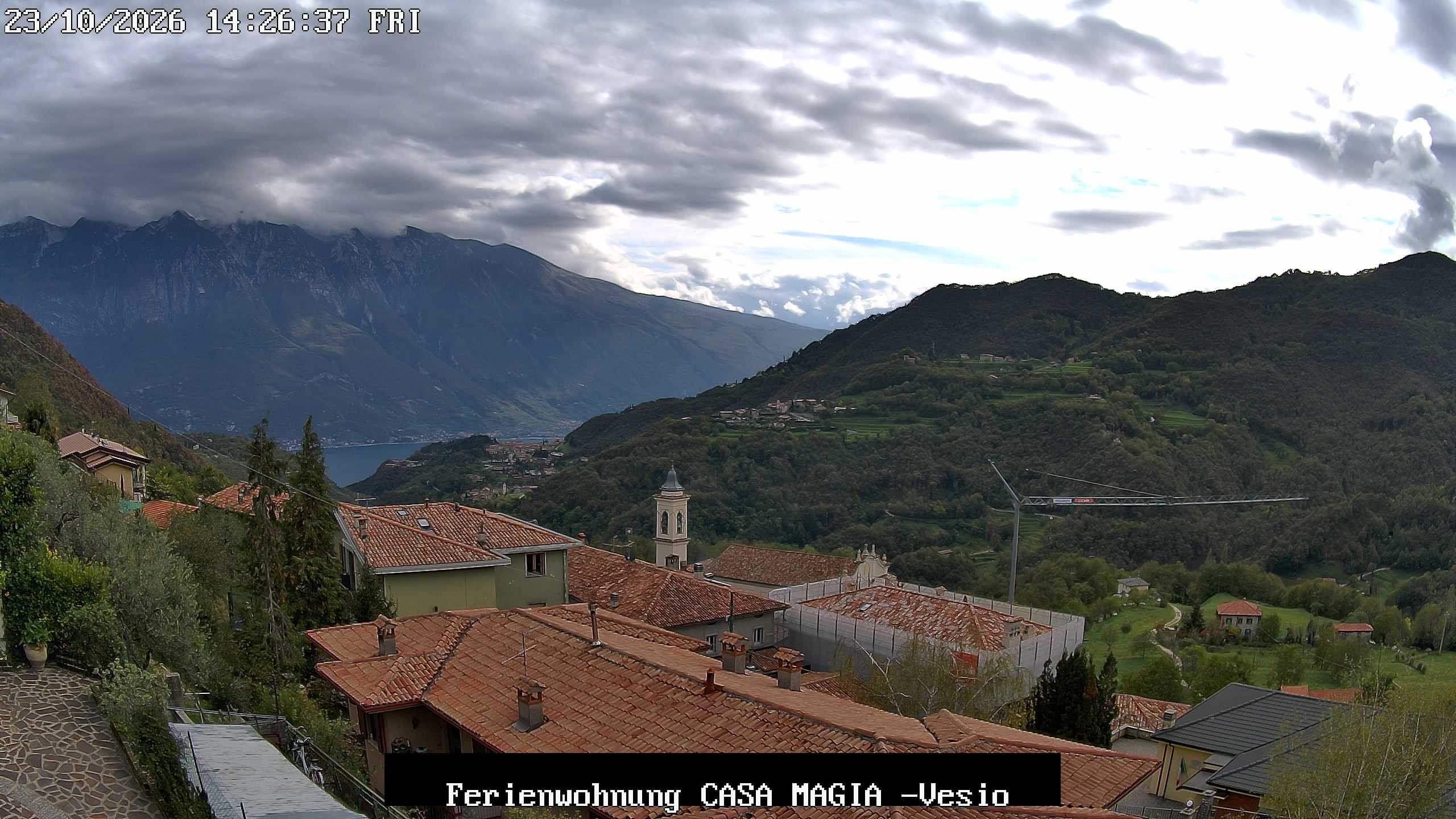 Archiv Foto Gardasee: Webcam Casa Magia in Vesio, Tremosine sul Garda