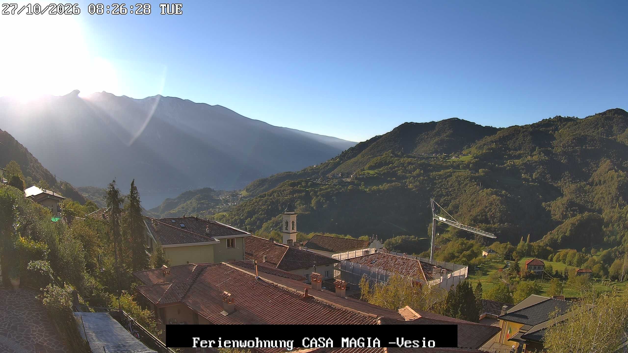 Archiv Foto Gardasee: Webcam Casa Magia in Vesio, Tremosine sul Garda