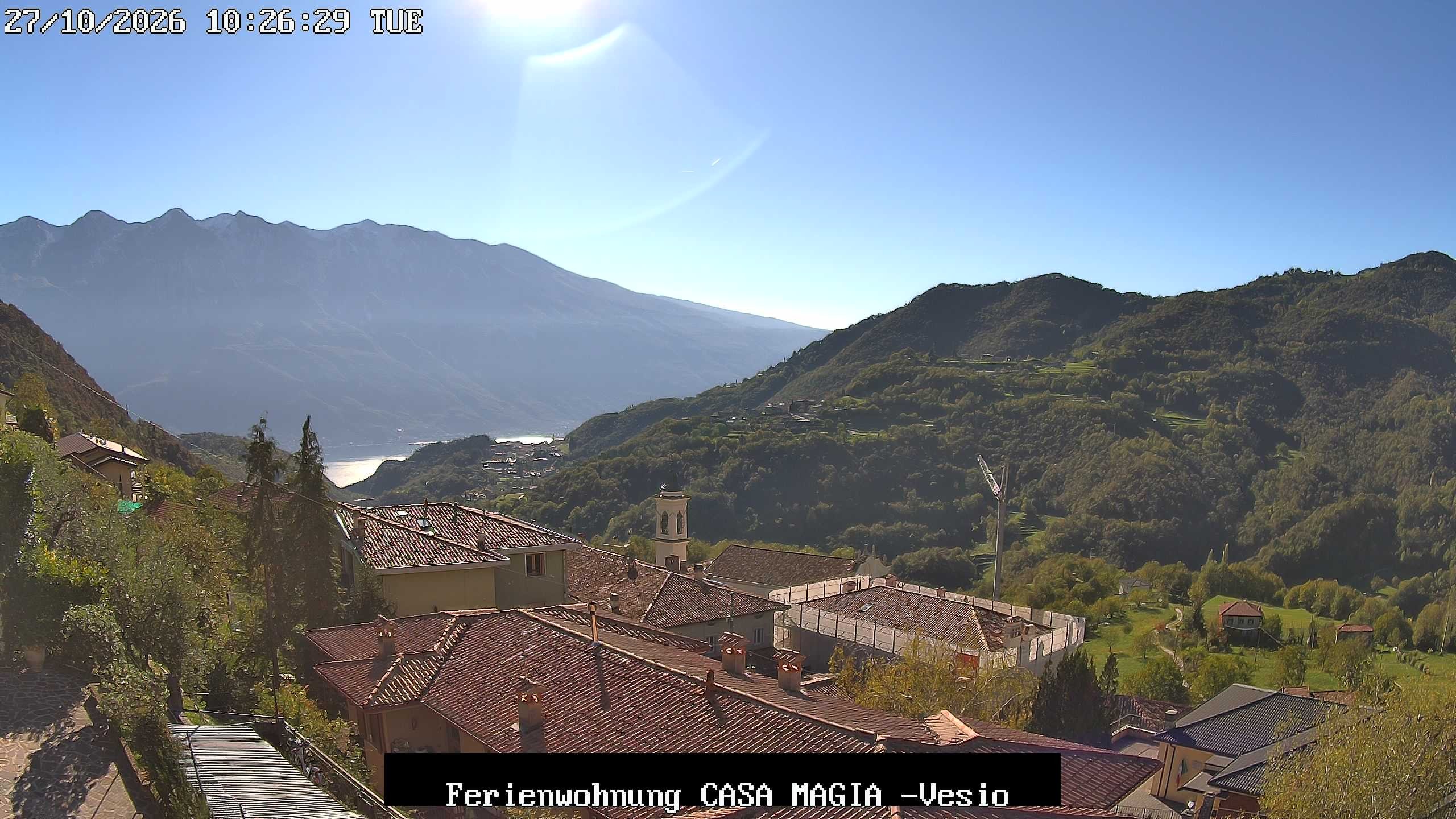Archiv Foto Gardasee: Webcam Casa Magia in Vesio, Tremosine sul Garda