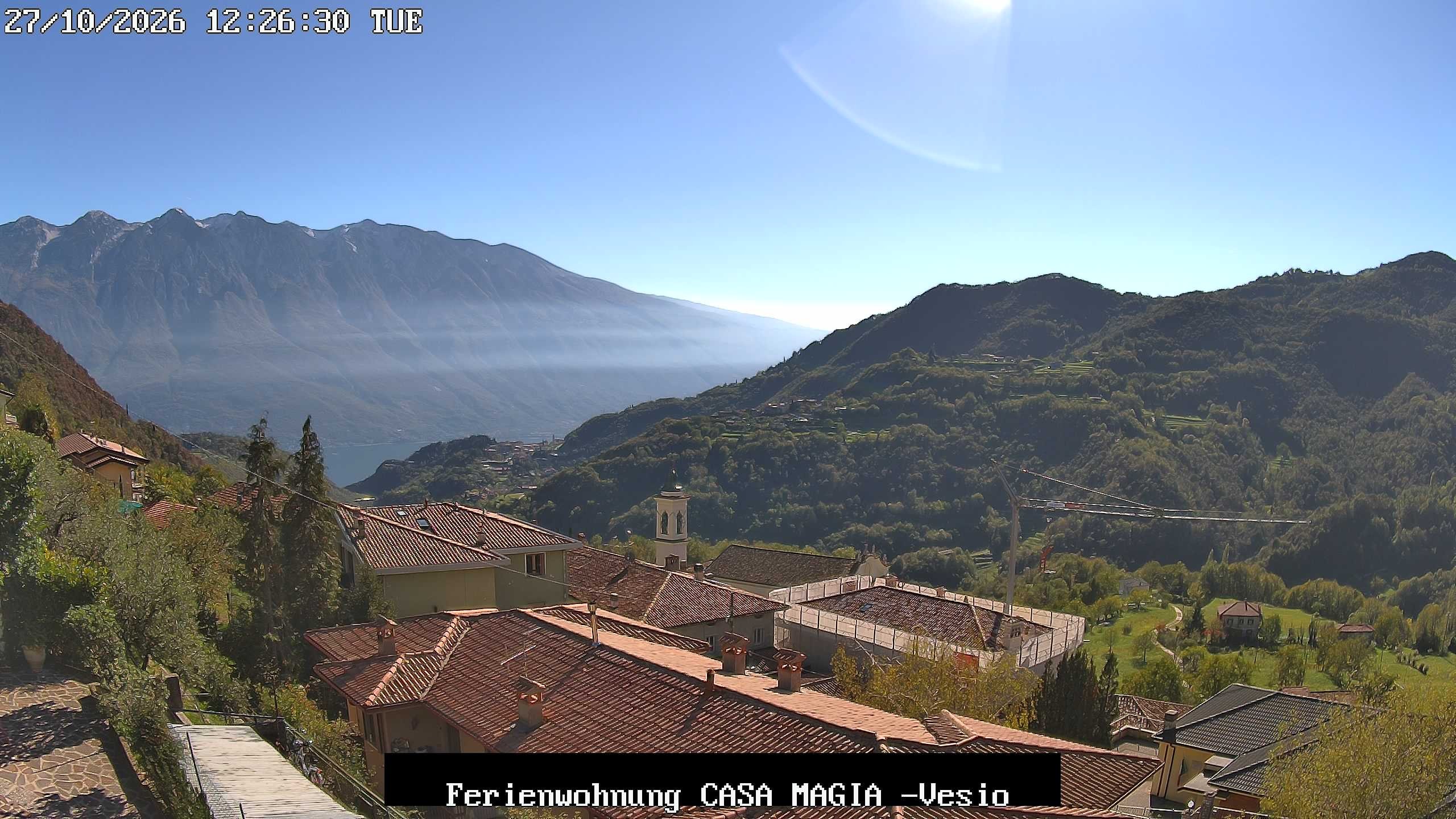 Archiv Foto Gardasee: Webcam Casa Magia in Vesio, Tremosine sul Garda