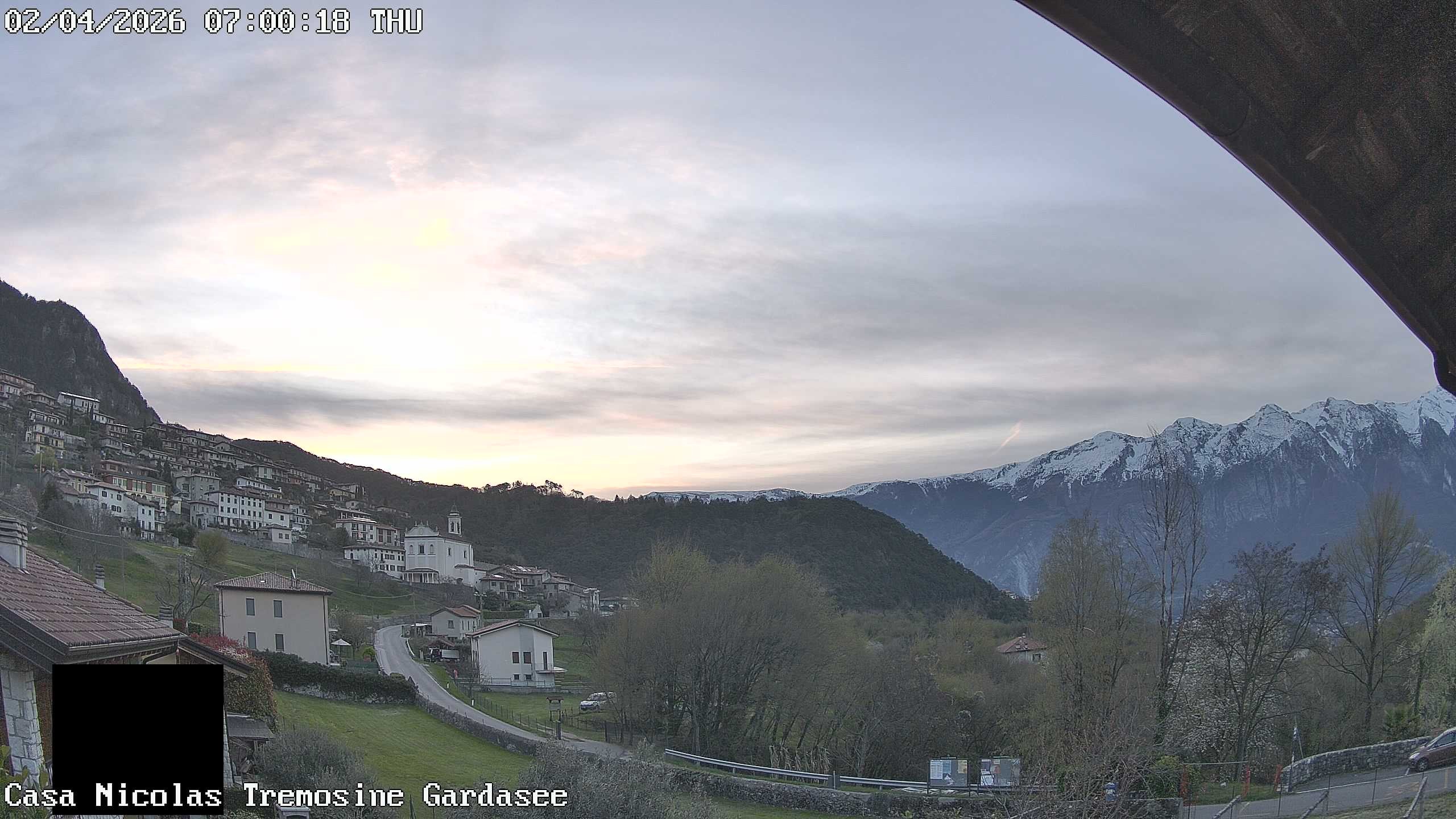 Archived image Webcam Tremosine Sul Garda, Villa, Lake Garda