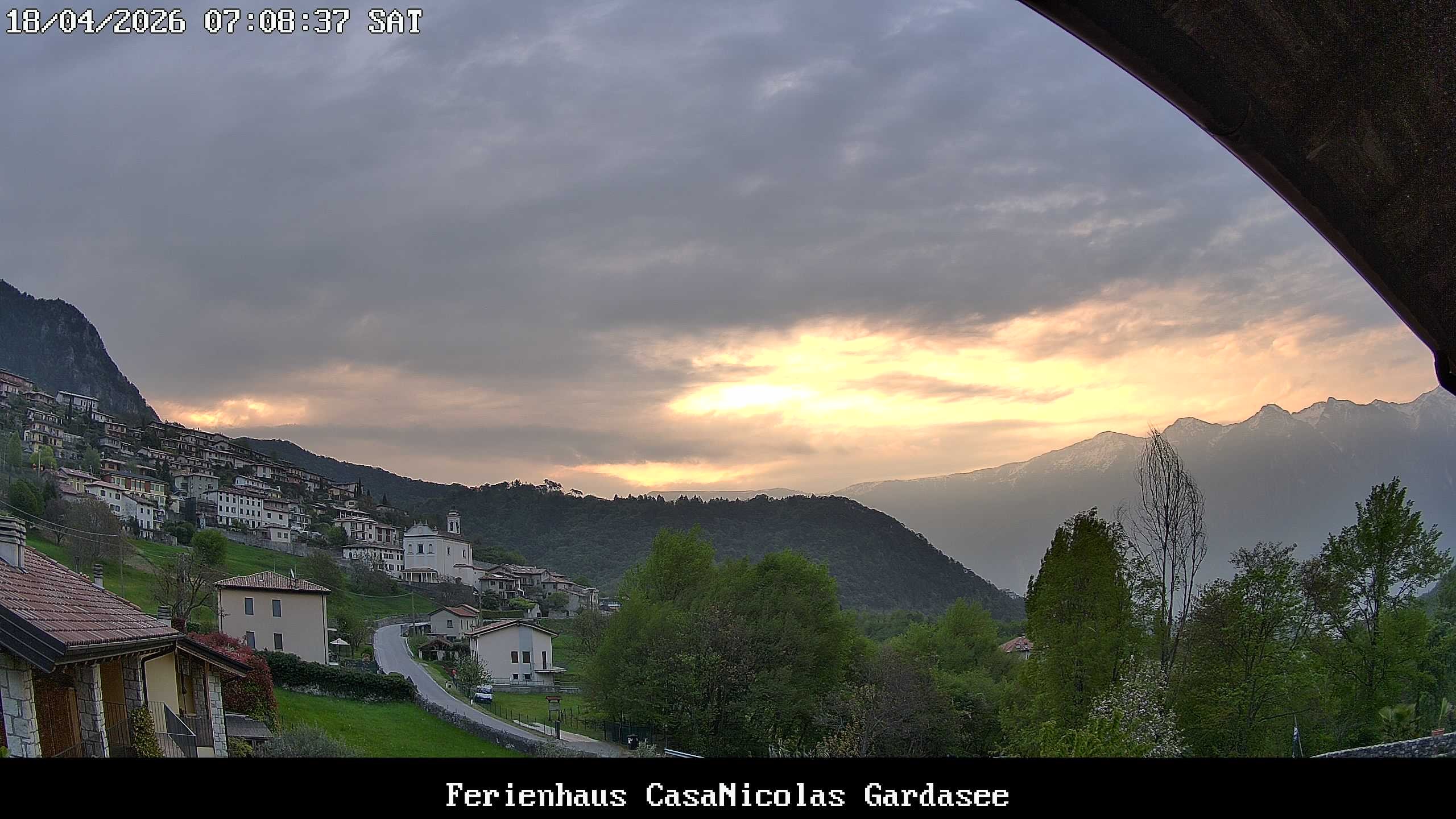Archived image Webcam Tremosine Sul Garda, Villa, Lake Garda