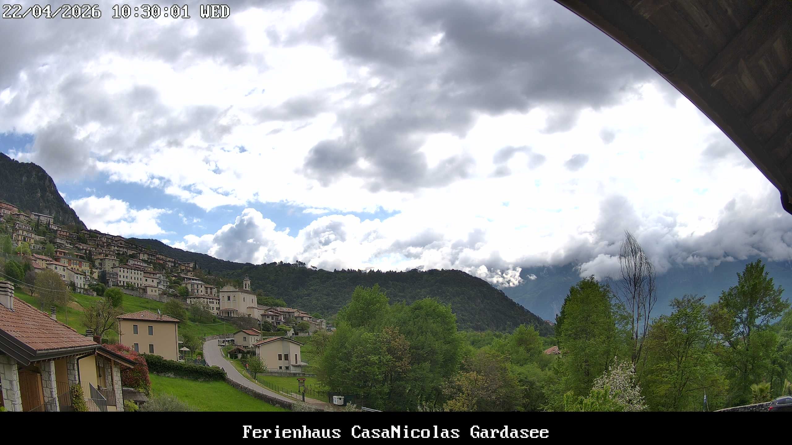 Archived image Webcam Tremosine Sul Garda, Villa, Lake Garda