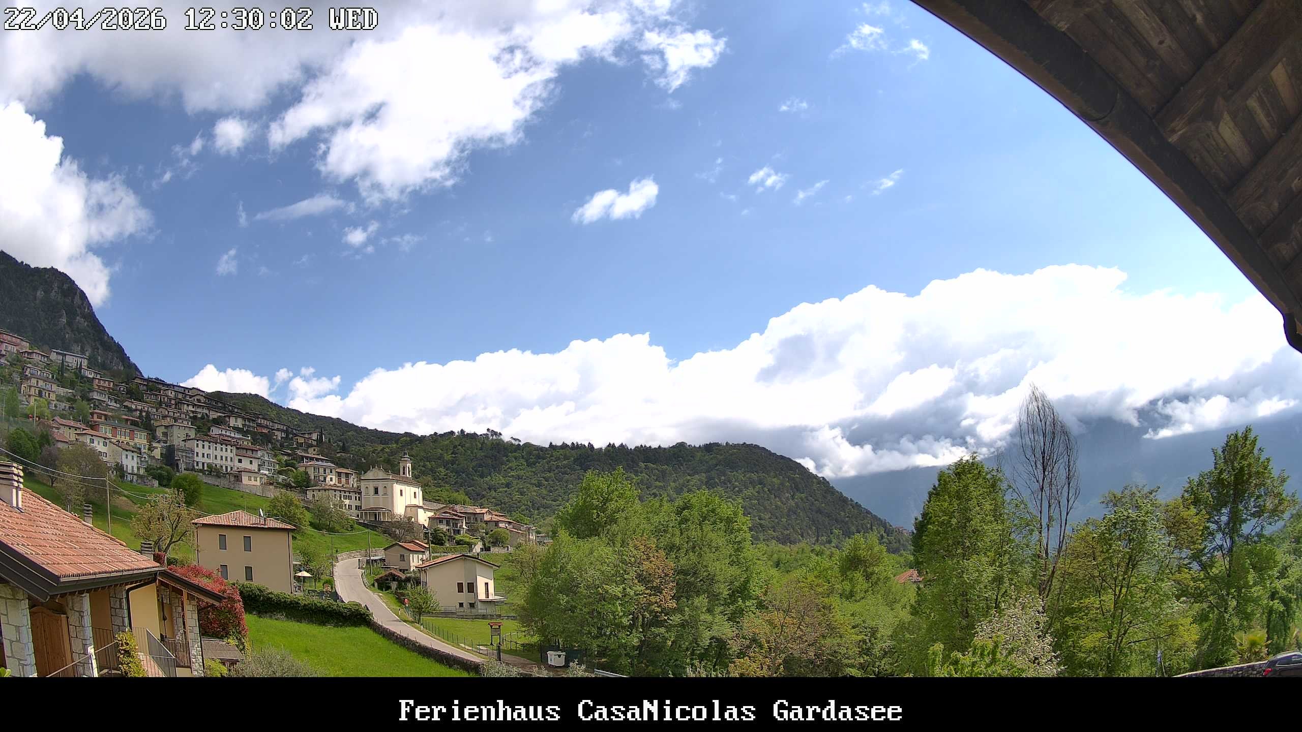 Archived image Webcam Tremosine Sul Garda, Villa, Lake Garda