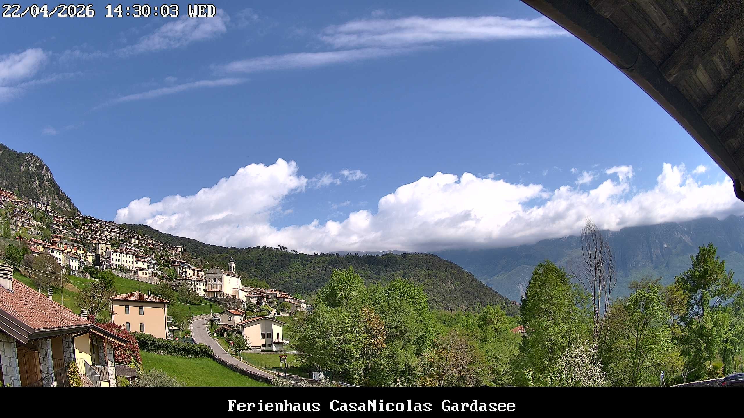 Archived image Webcam Tremosine Sul Garda, Villa, Lake Garda