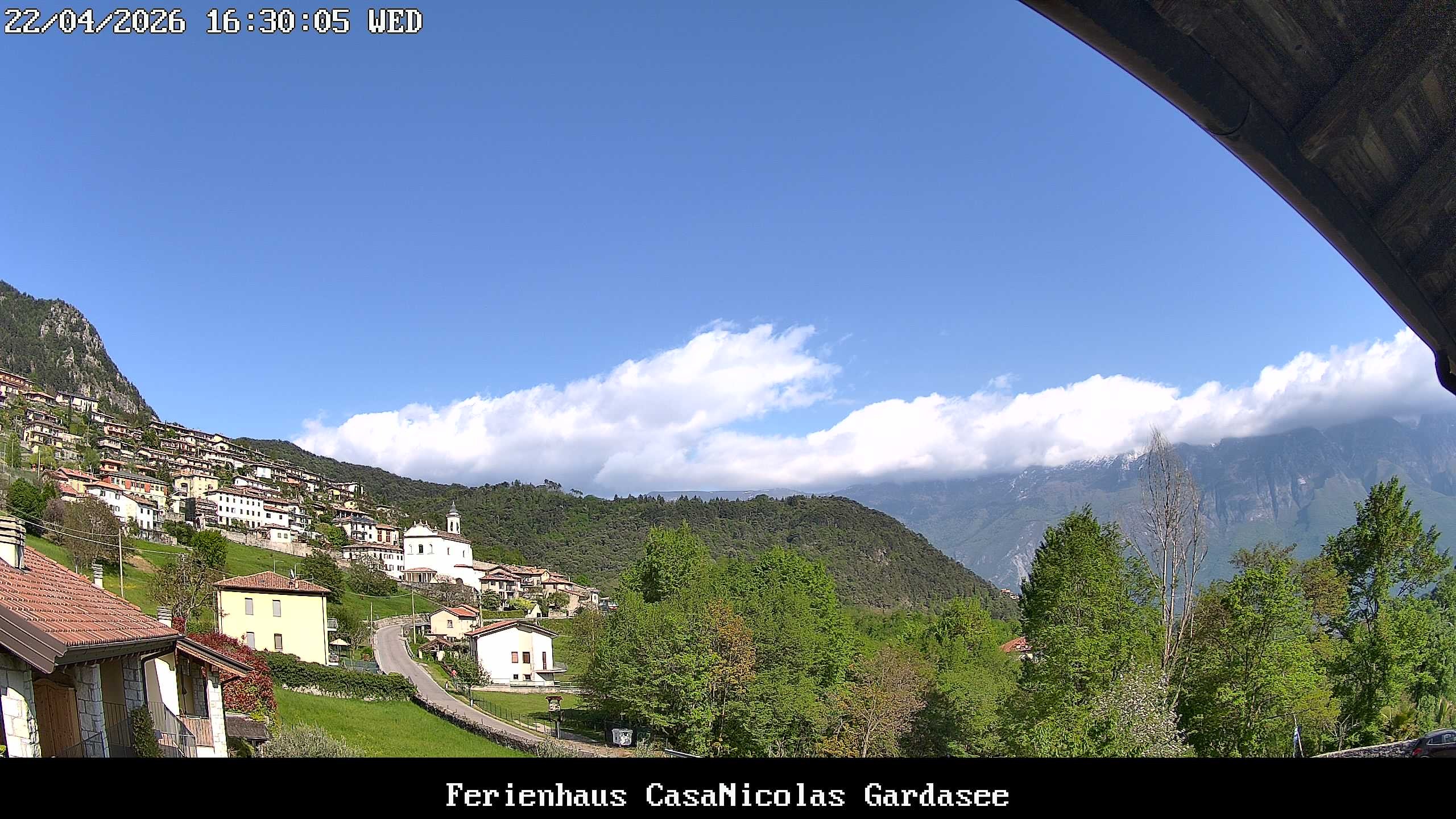 Archived image Webcam Tremosine Sul Garda, Villa, Lake Garda