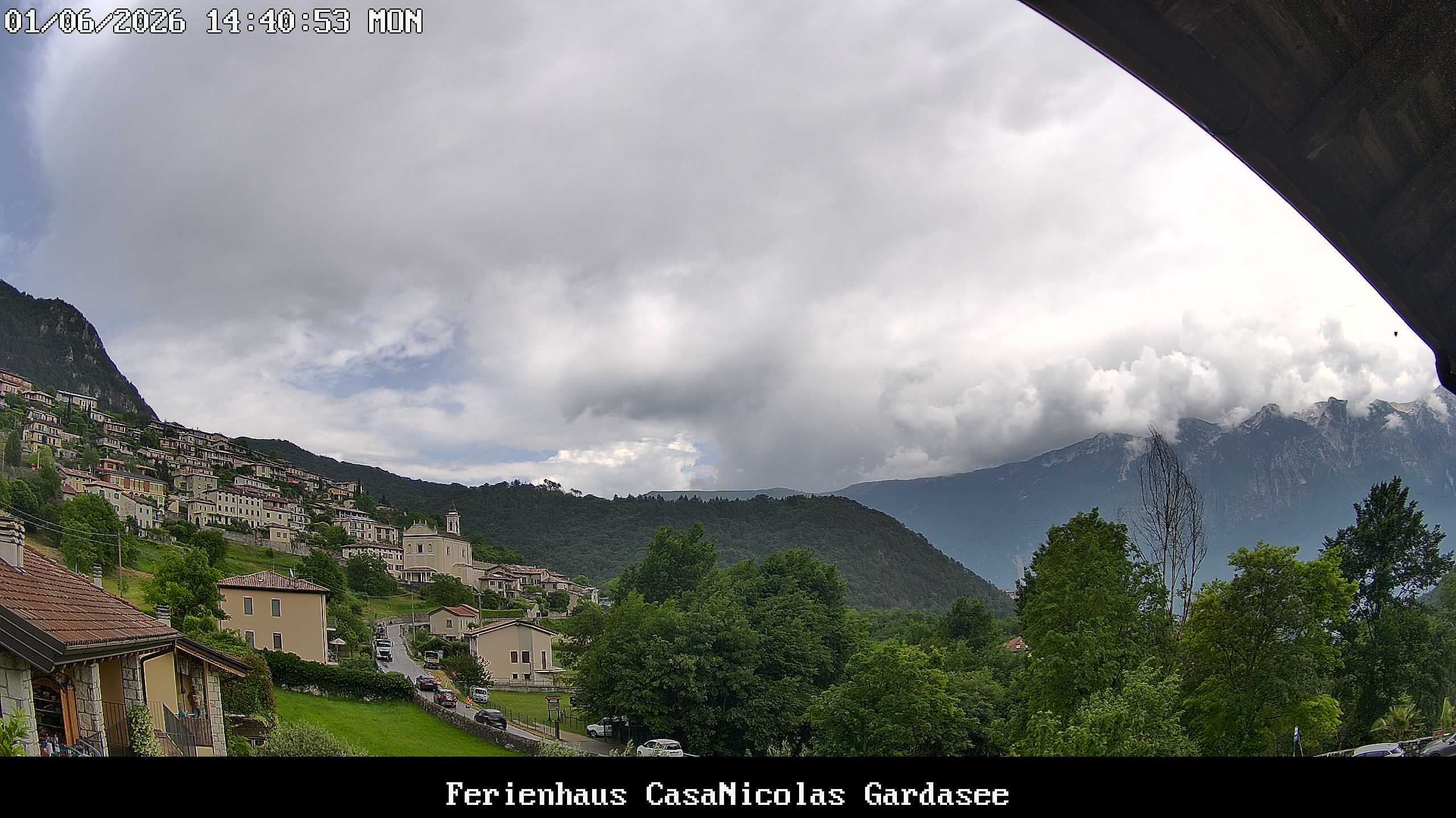 Archived image Webcam Tremosine Sul Garda, Villa, Lake Garda