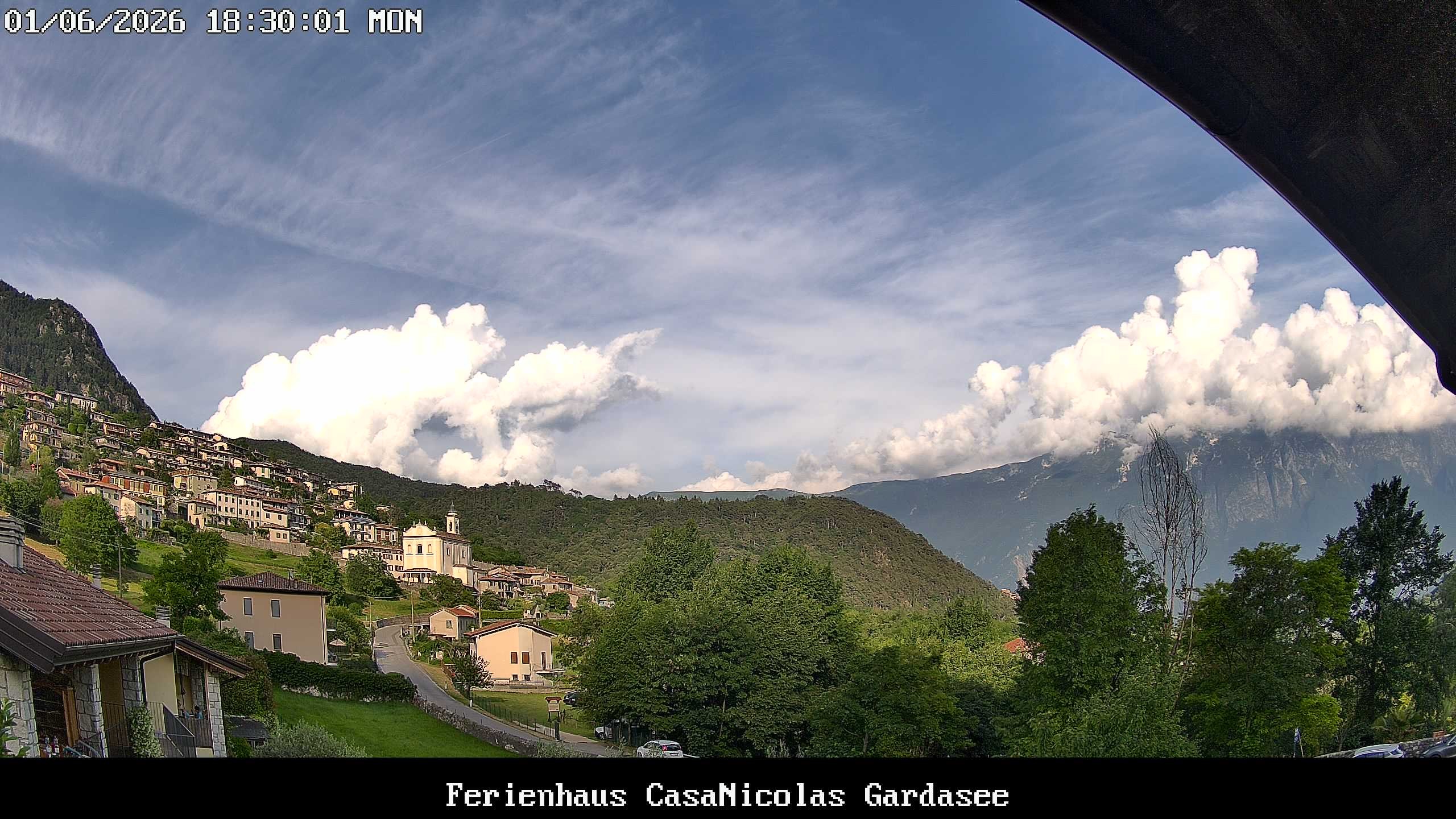Archived image Webcam Tremosine Sul Garda, Villa, Lake Garda