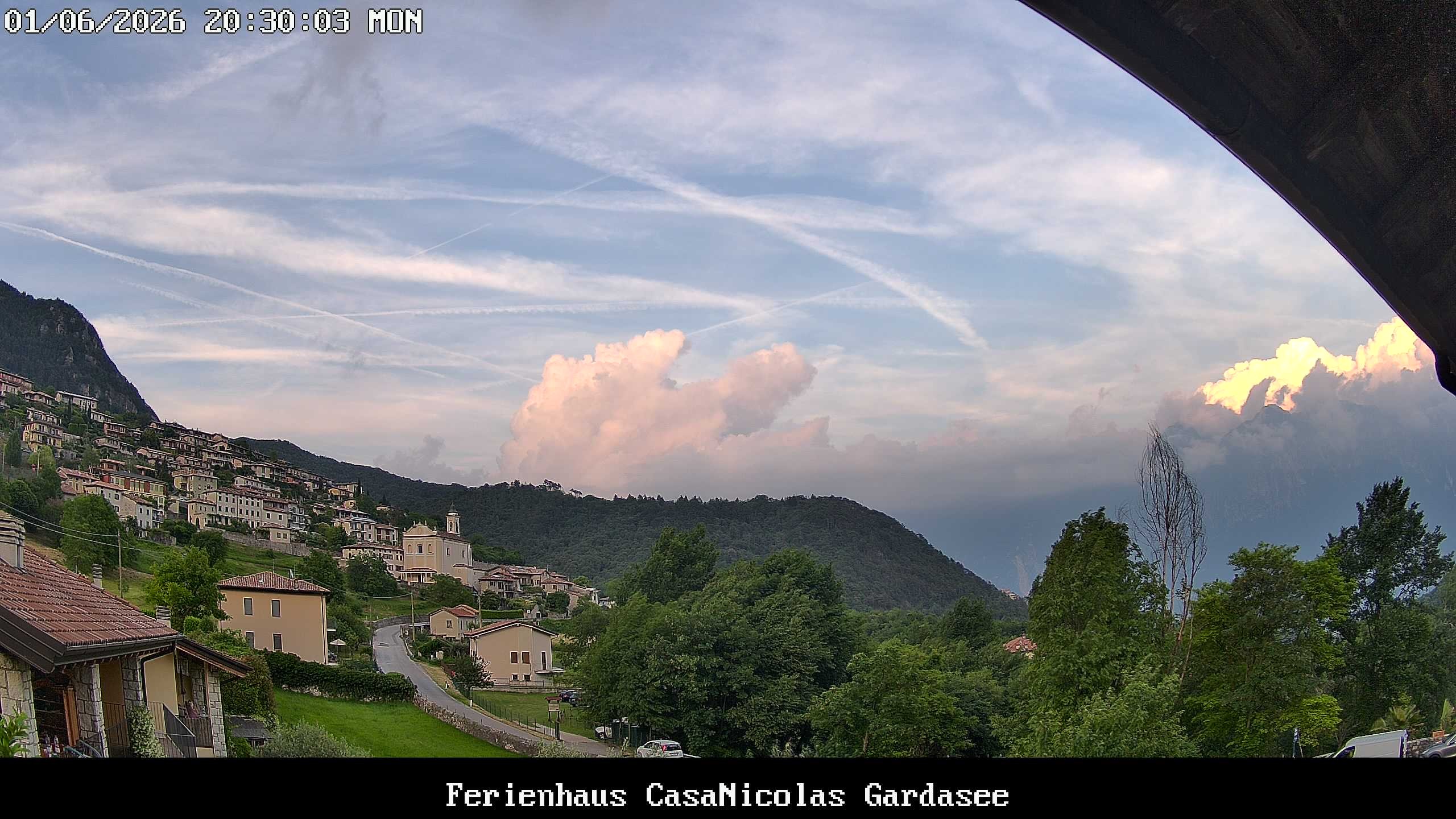 Archived image Webcam Tremosine Sul Garda, Villa, Lake Garda