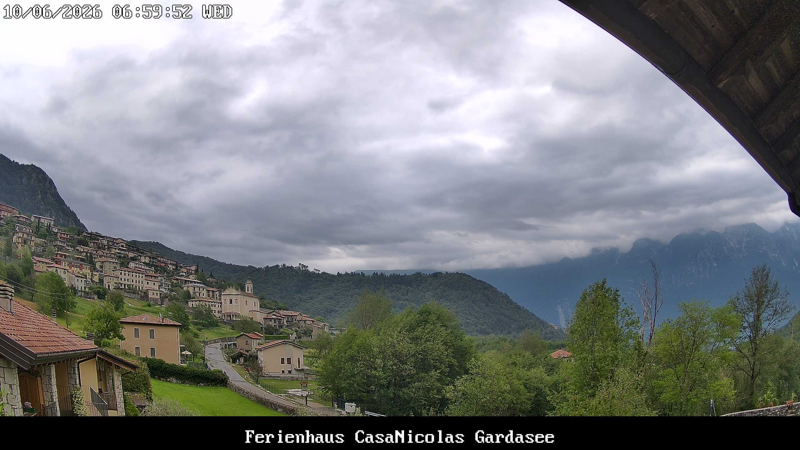 Archived image Webcam Tremosine Sul Garda, Villa, Lake Garda