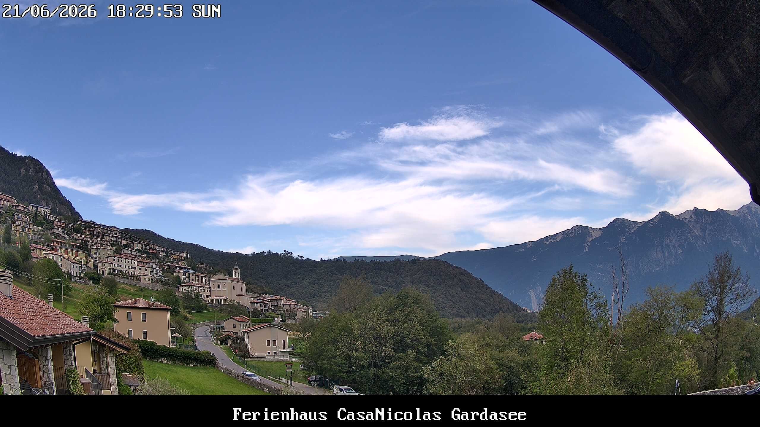 Archived image Webcam Tremosine Sul Garda, Villa, Lake Garda