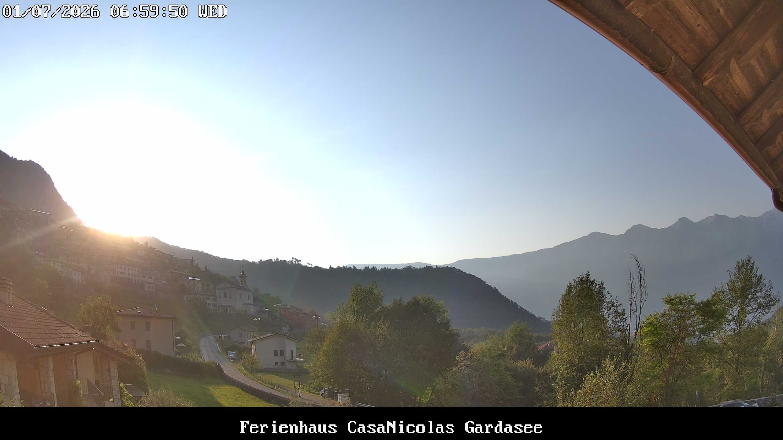Archived image Webcam Tremosine Sul Garda, Villa, Lake Garda