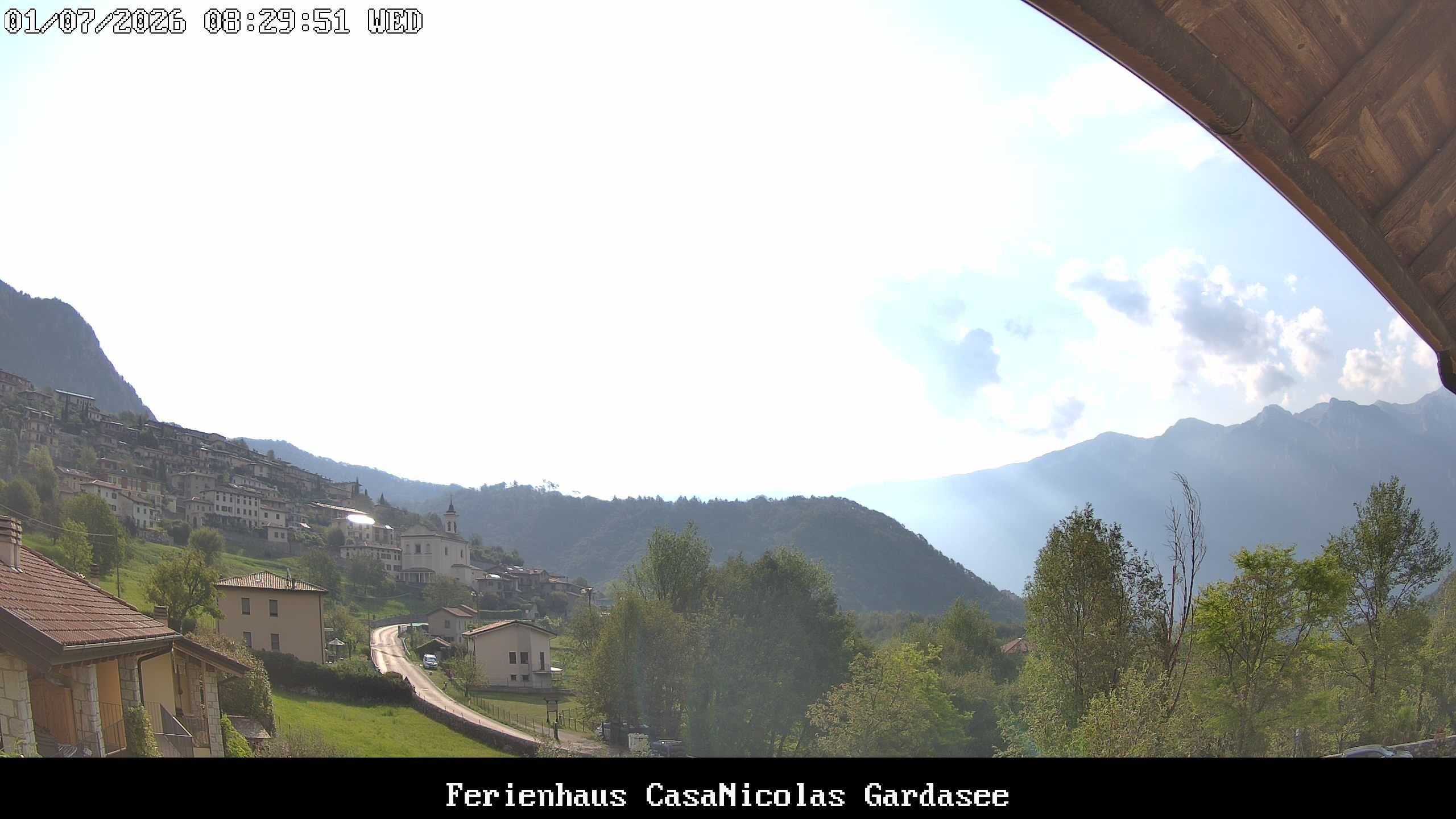 Archived image Webcam Tremosine Sul Garda, Villa, Lake Garda