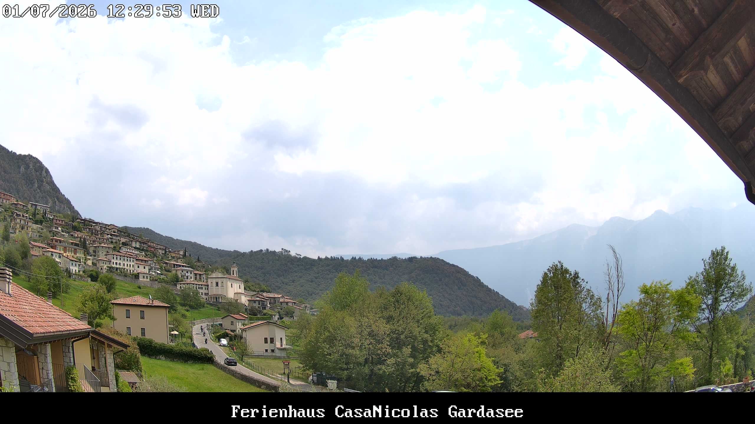 Archived image Webcam Tremosine Sul Garda, Villa, Lake Garda