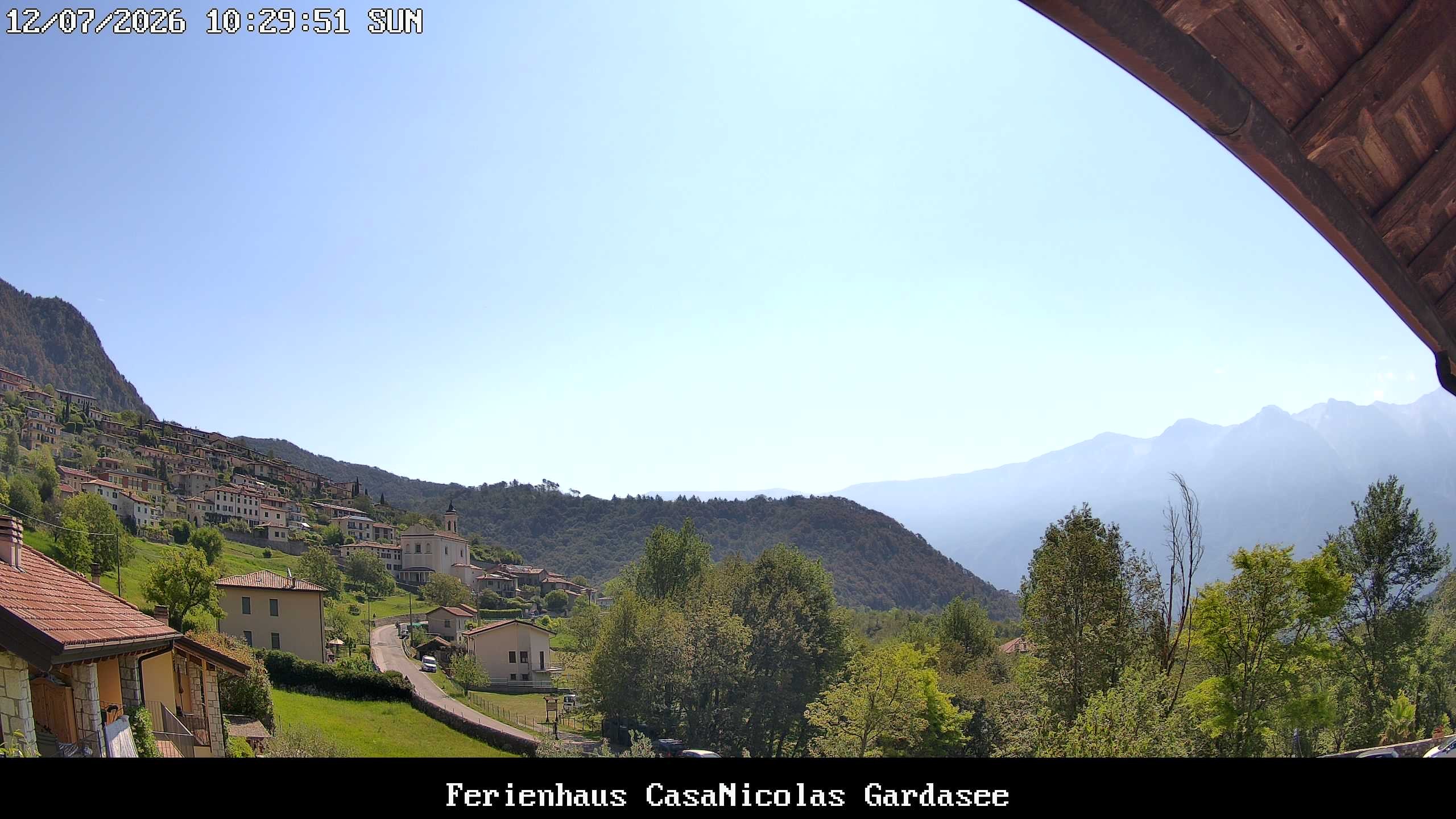 Archived image Webcam Tremosine Sul Garda, Villa, Lake Garda