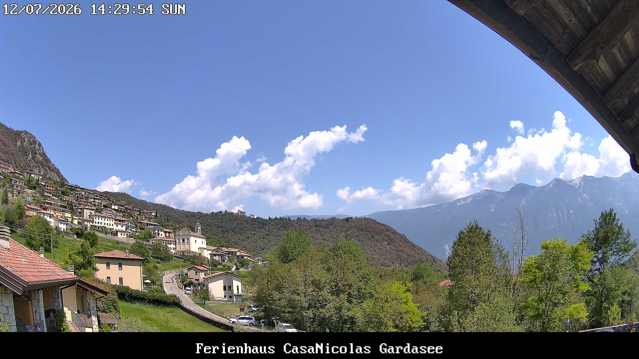 Archived image Webcam Tremosine Sul Garda, Villa, Lake Garda