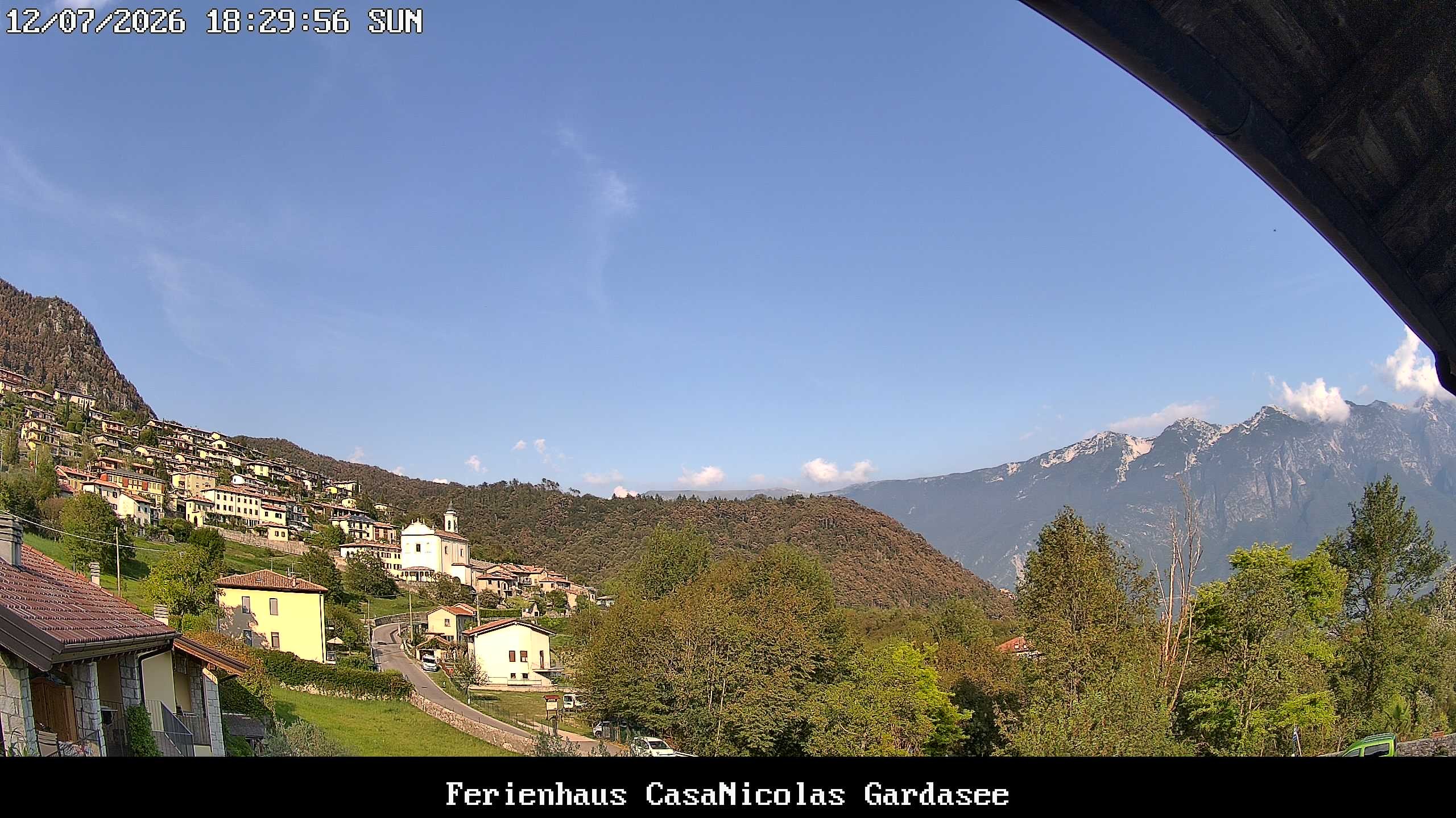 Archiv Foto Gardasee: Webcam Casa Nicolas in Tremosine sul Garda