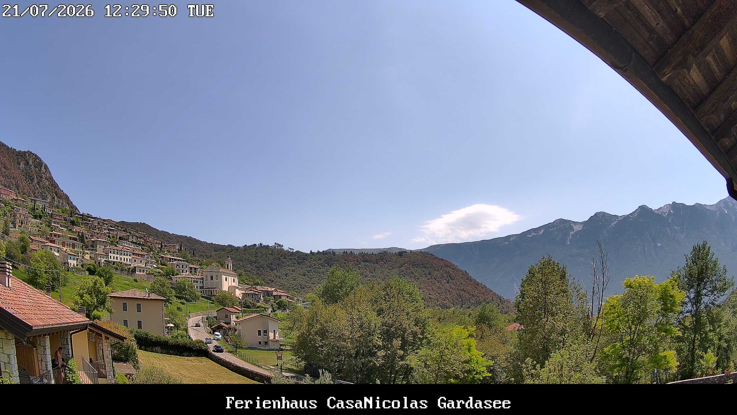 Archiv Foto Gardasee: Webcam Casa Nicolas in Tremosine sul Garda