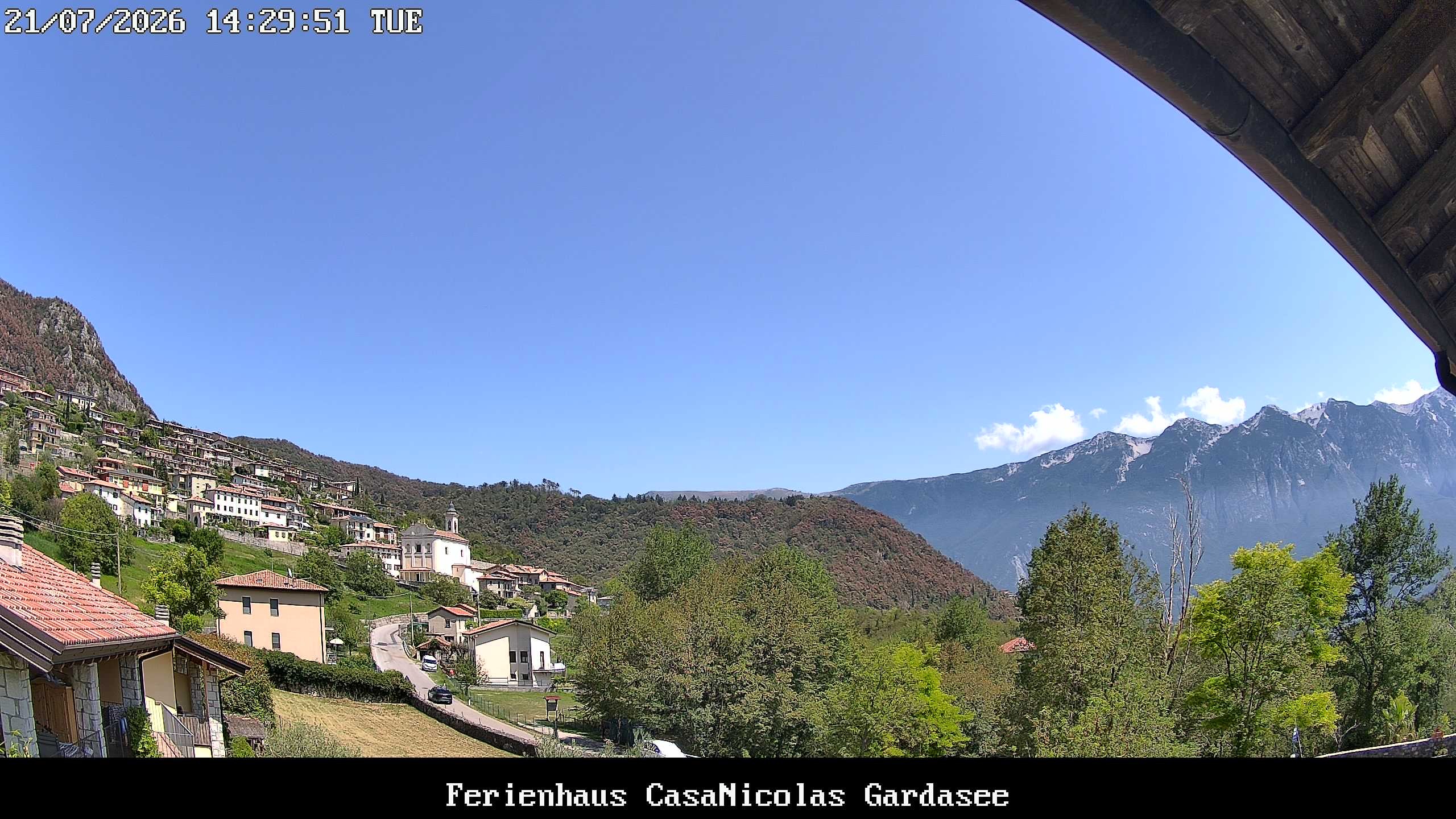 Archiv Foto Gardasee: Webcam Casa Nicolas in Tremosine sul Garda