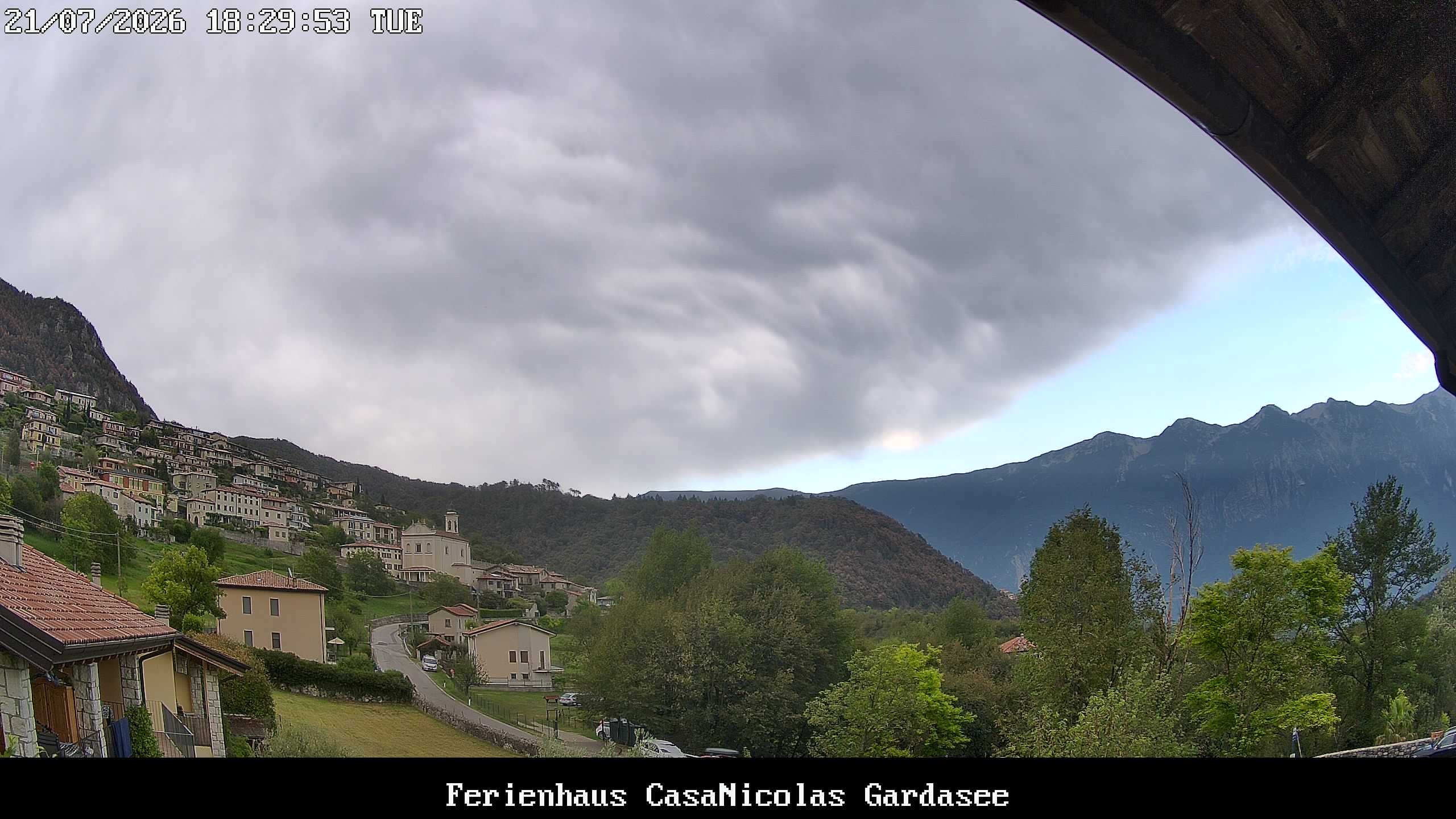 Archived image Webcam Tremosine Sul Garda, Villa, Lake Garda