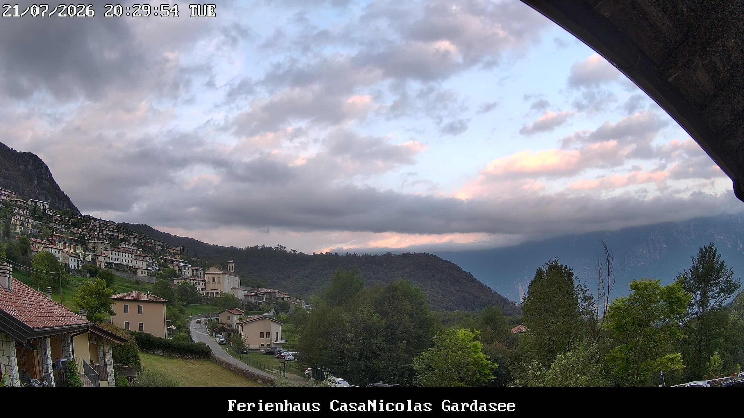 Archived image Webcam Tremosine Sul Garda, Villa, Lake Garda