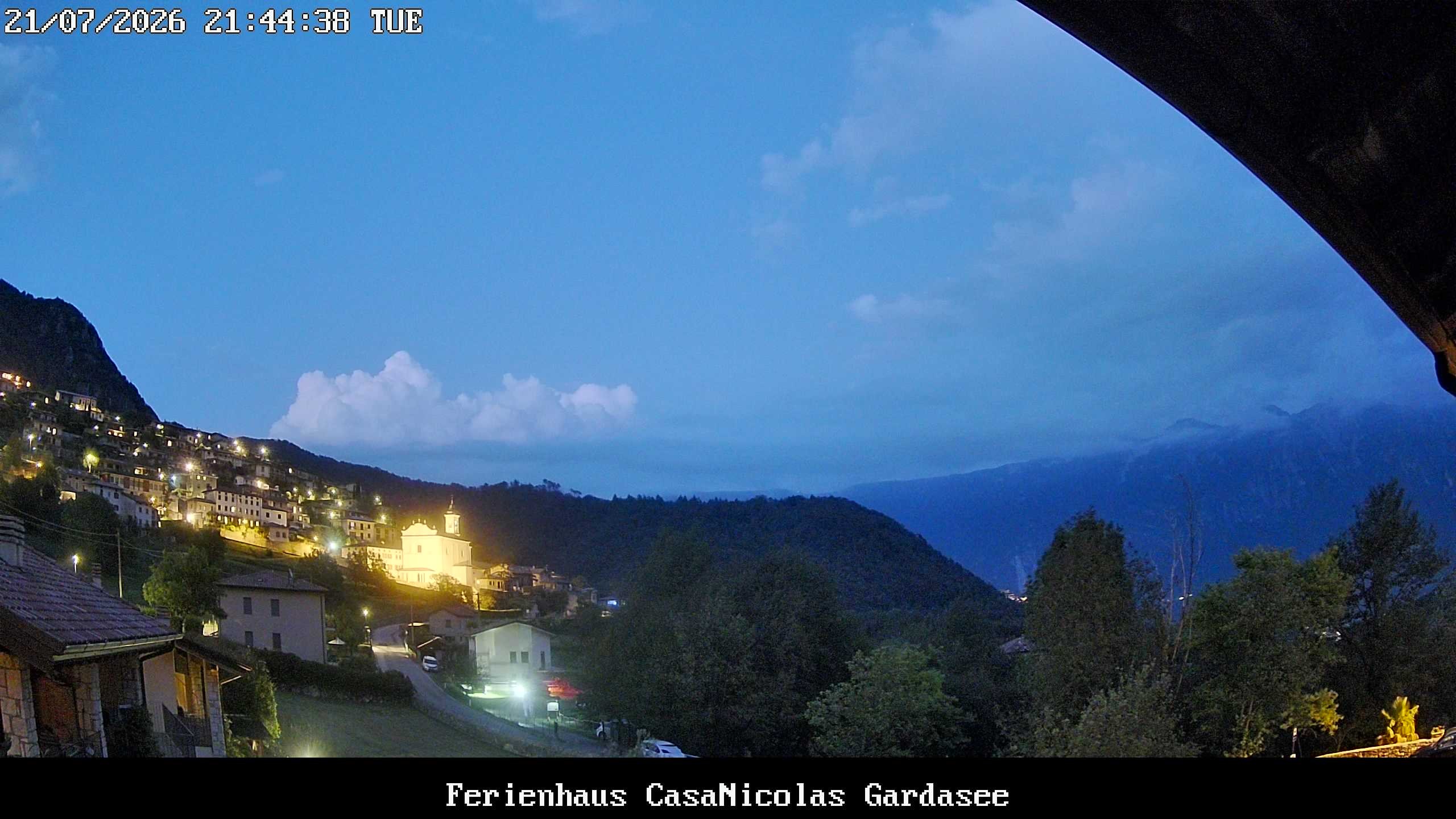 Archiv Foto Gardasee: Webcam Casa Nicolas in Tremosine sul Garda