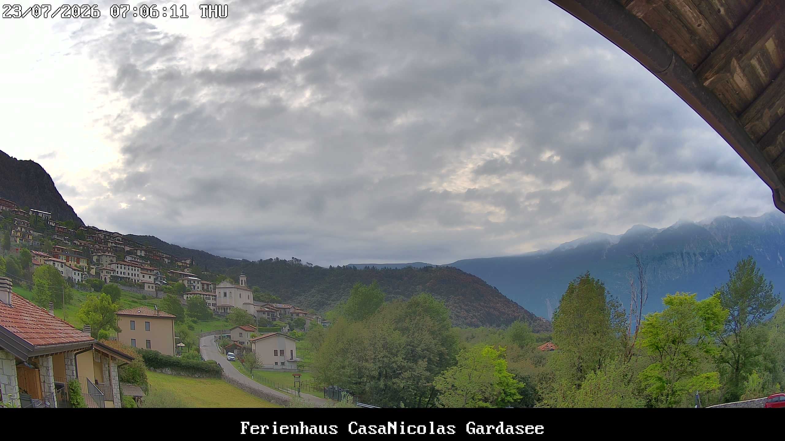 Archived image Webcam Tremosine Sul Garda, Villa, Lake Garda