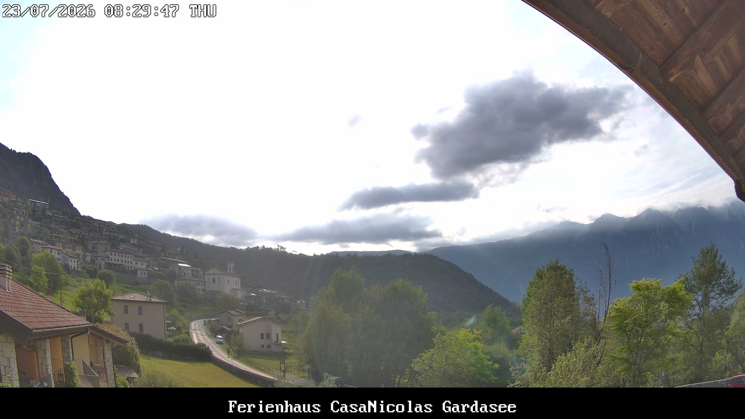 Archived image Webcam Tremosine Sul Garda, Villa, Lake Garda
