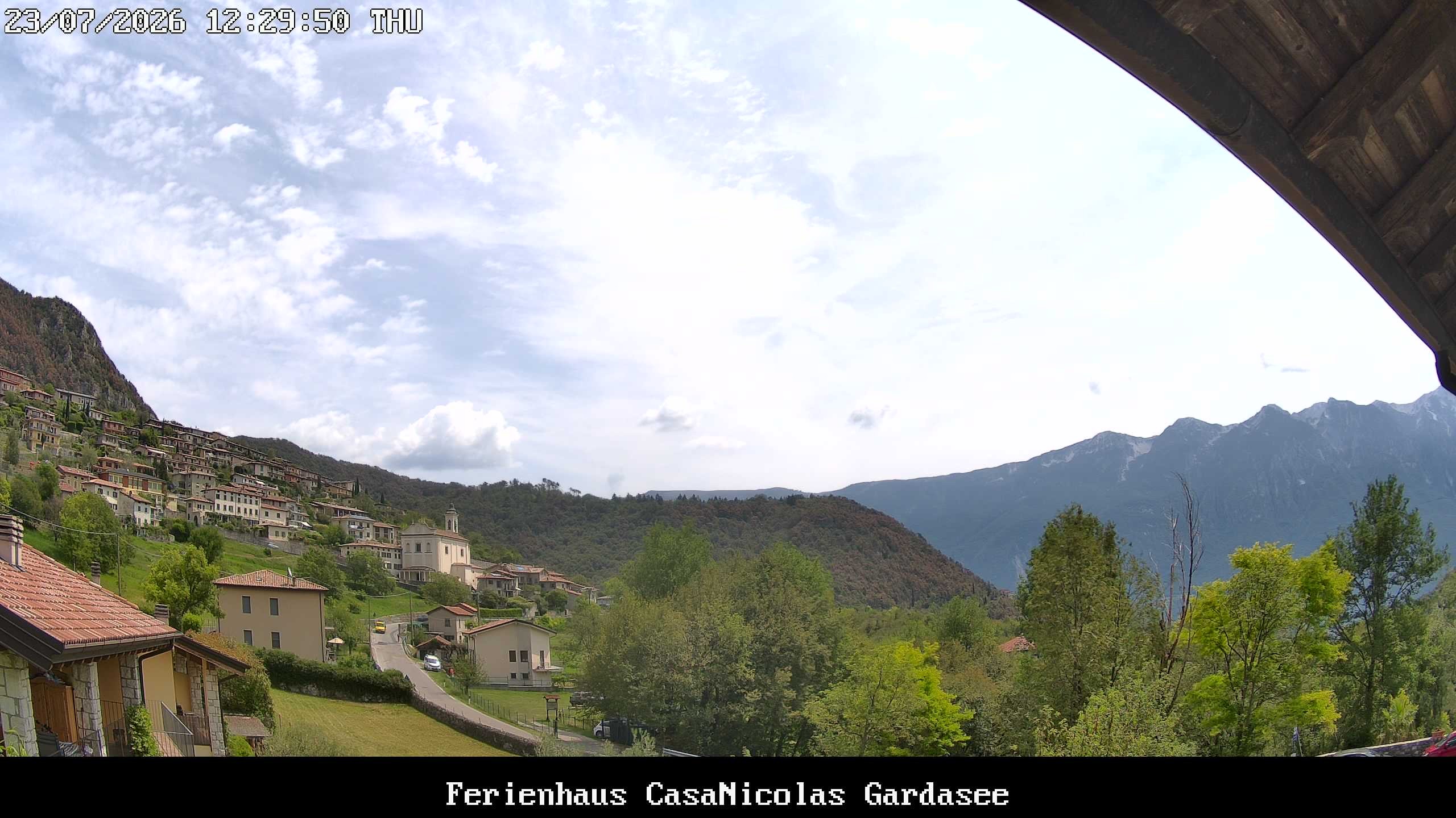 Archived image Webcam Tremosine Sul Garda, Villa, Lake Garda