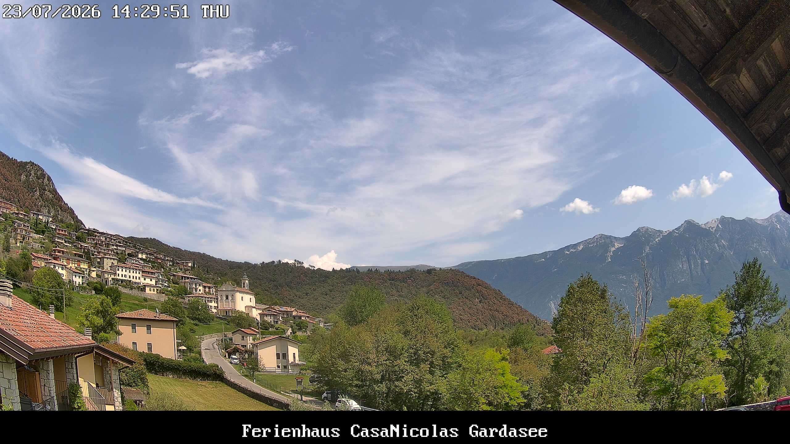 Archived image Webcam Tremosine Sul Garda, Villa, Lake Garda