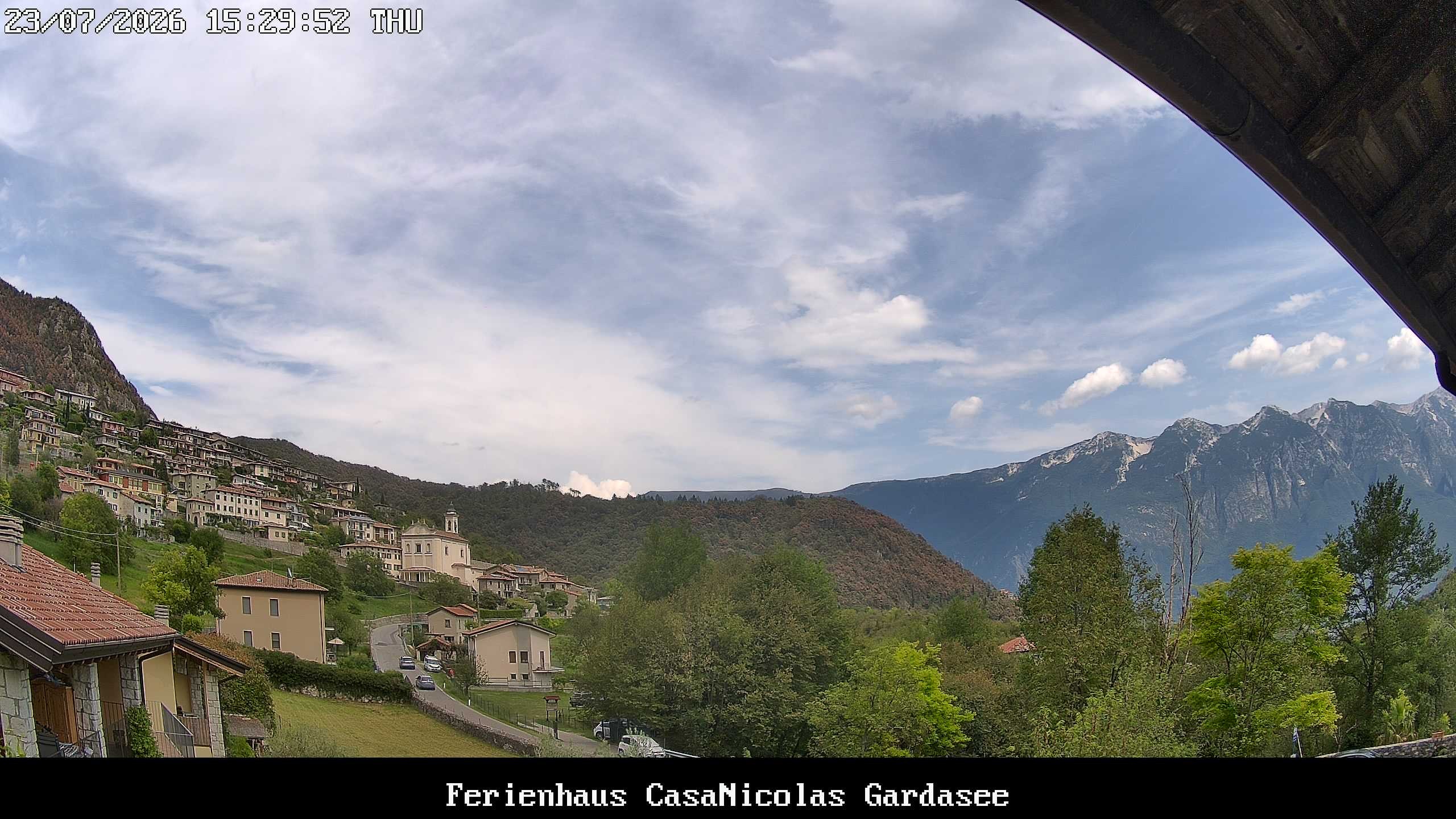 Archived image Webcam Tremosine Sul Garda, Villa, Lake Garda