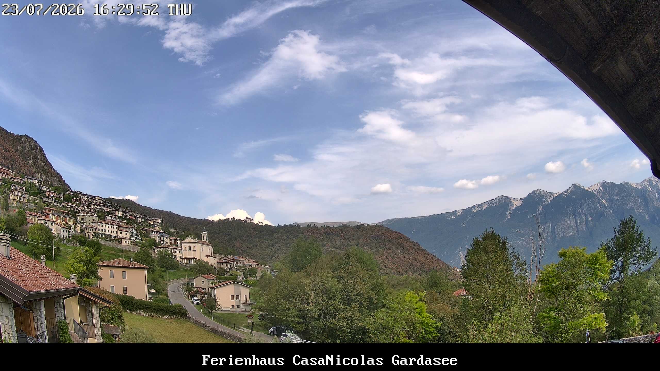 Archived image Webcam Tremosine Sul Garda, Villa, Lake Garda