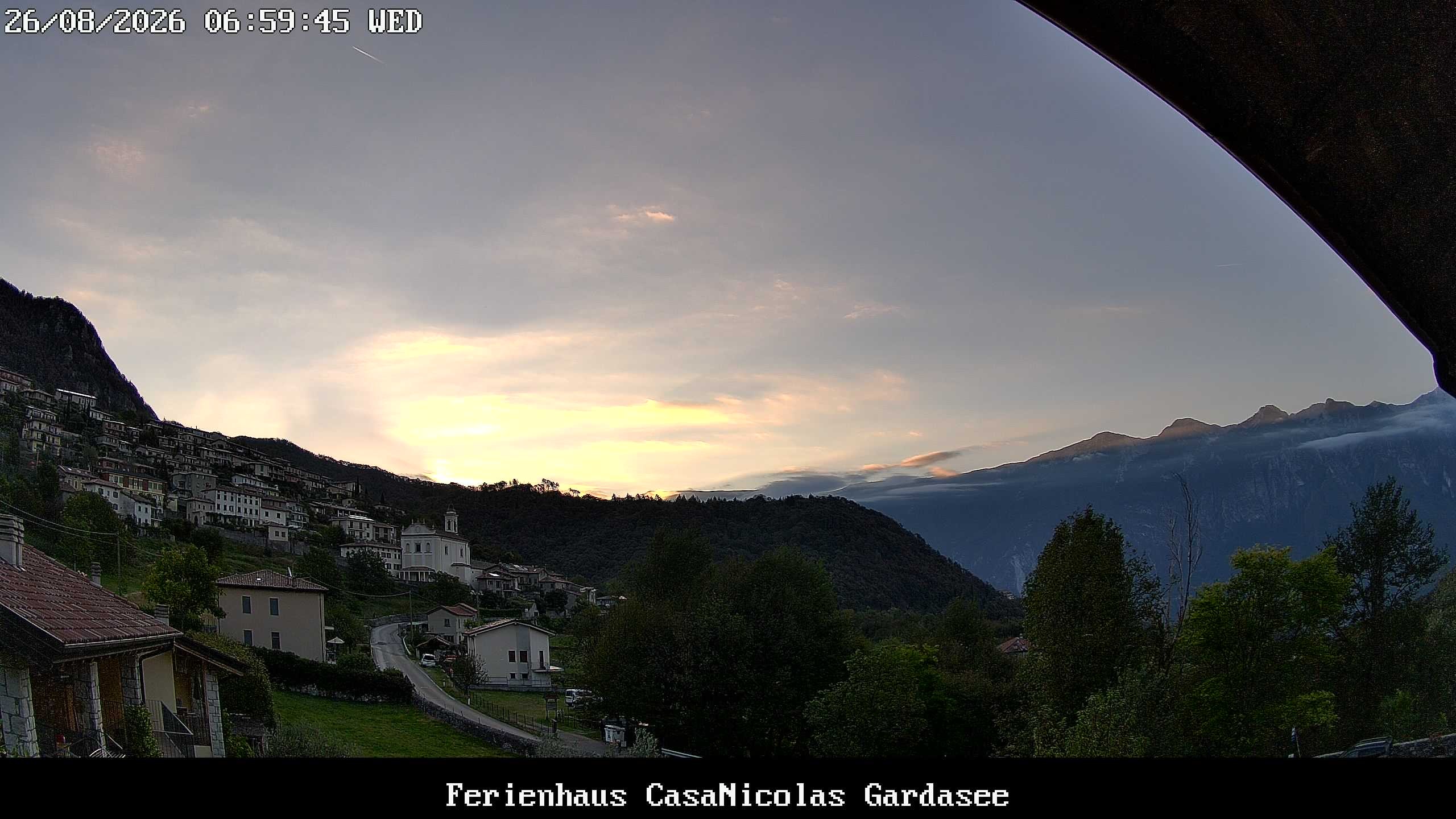 Archived image Webcam Tremosine Sul Garda, Villa, Lake Garda