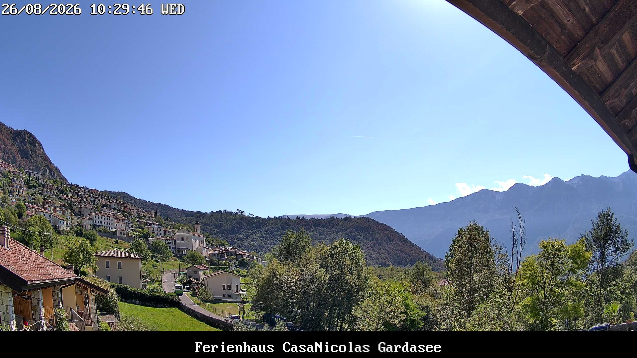 Archived image Webcam Tremosine Sul Garda, Villa, Lake Garda