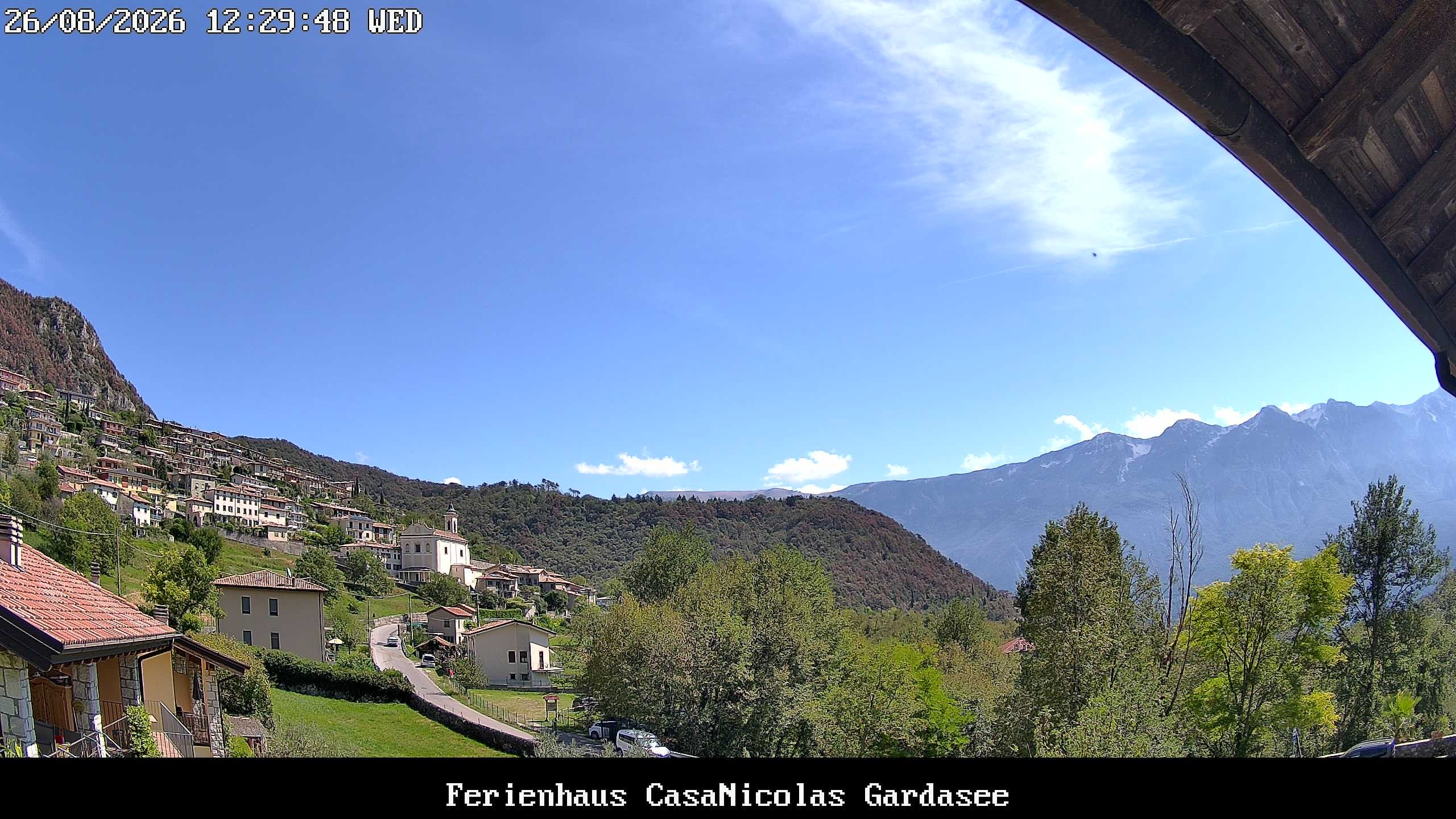 Archived image Webcam Tremosine Sul Garda, Villa, Lake Garda