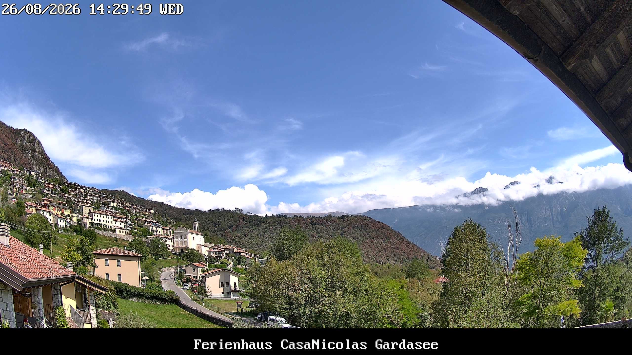 Archived image Webcam Tremosine Sul Garda, Villa, Lake Garda