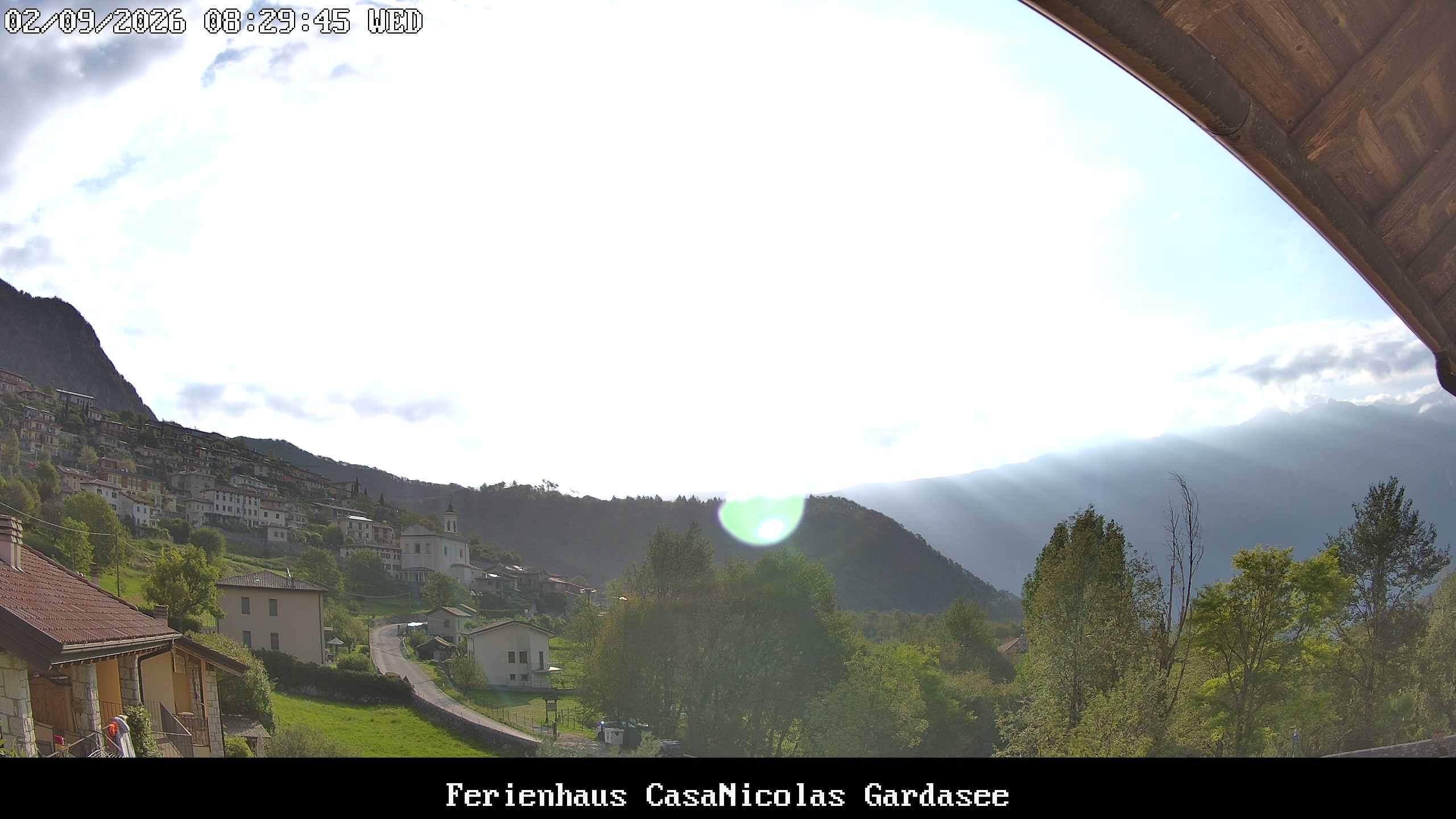 Archived image Webcam Tremosine Sul Garda, Villa, Lake Garda