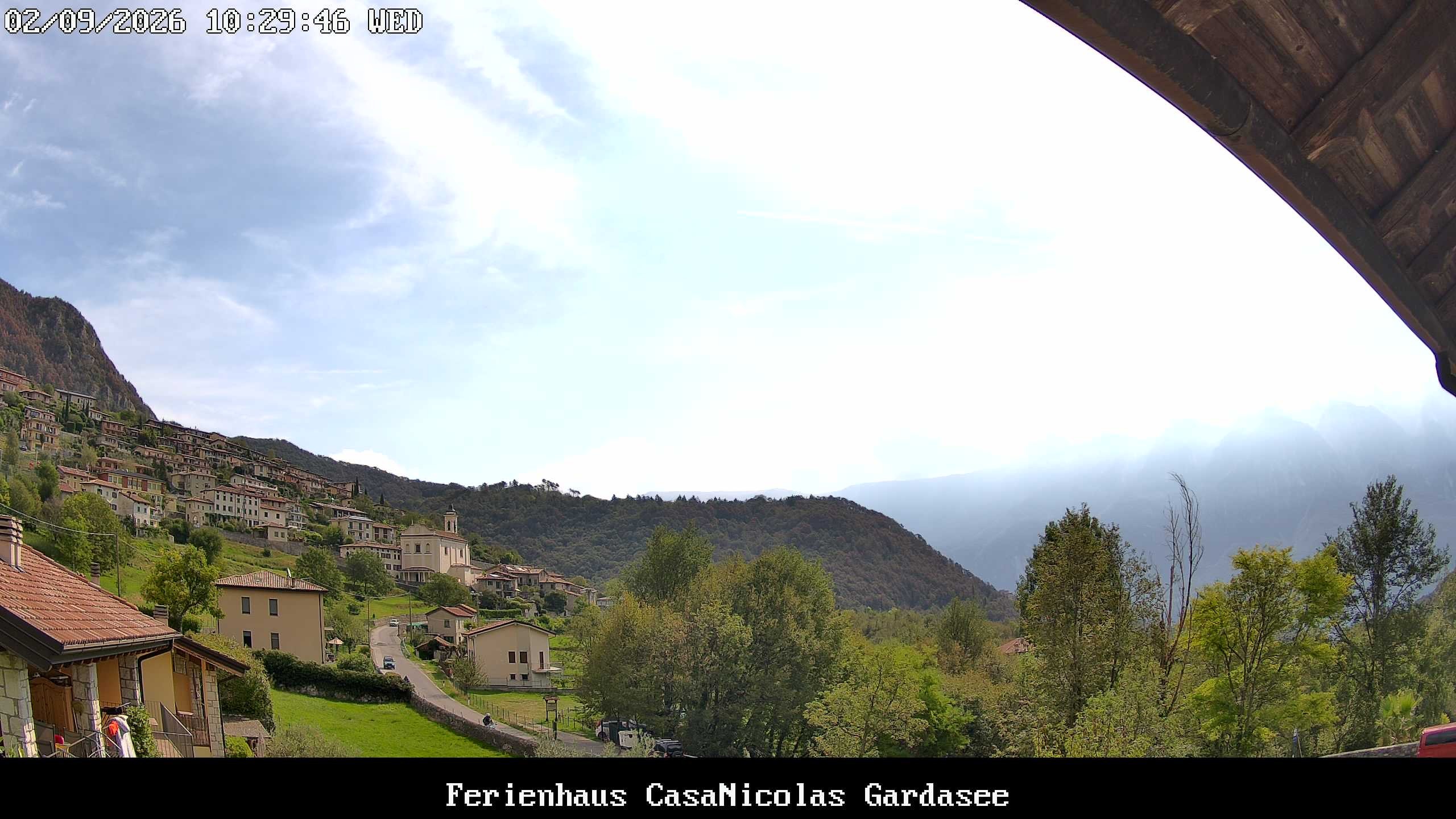 Archived image Webcam Tremosine Sul Garda, Villa, Lake Garda